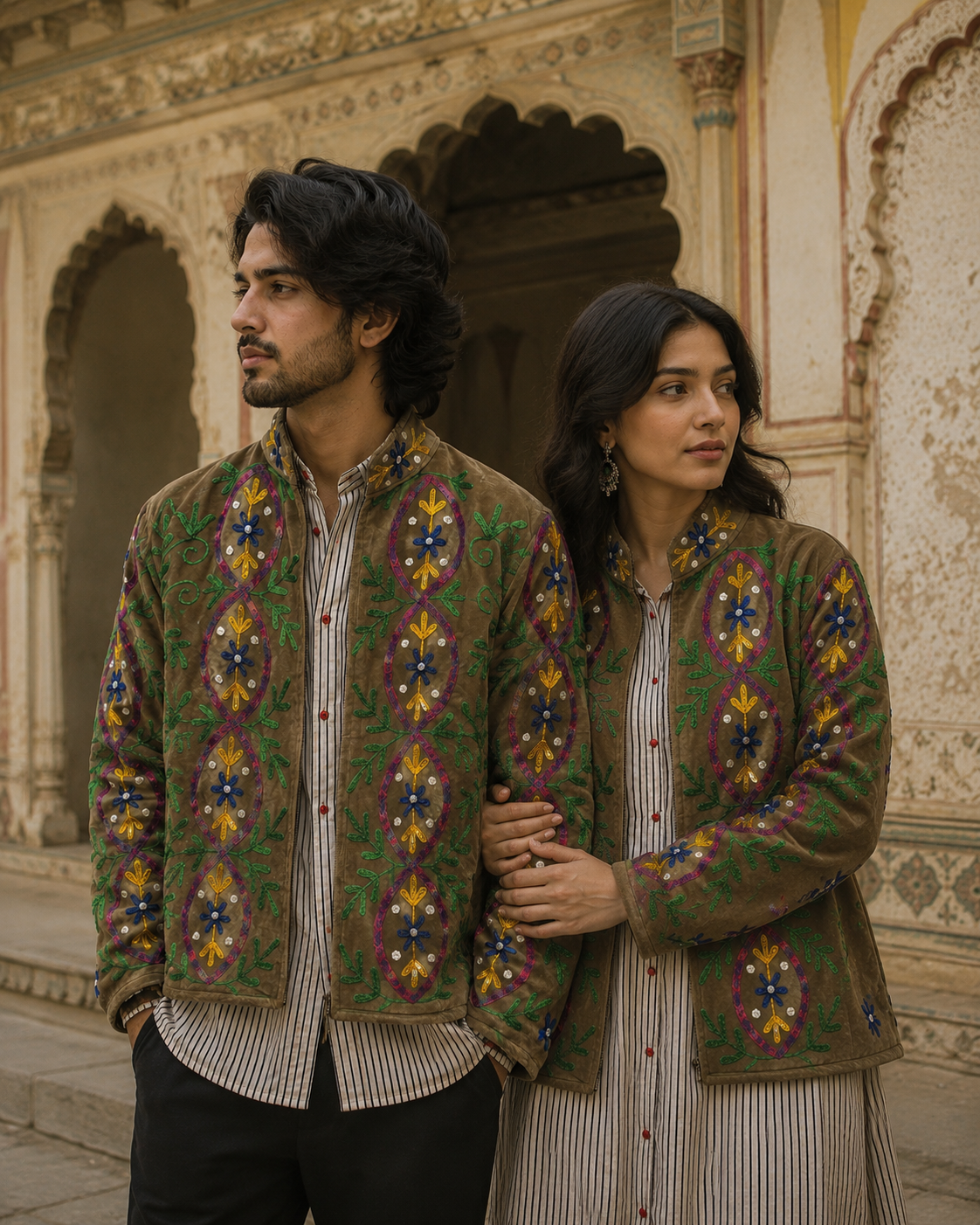 Hadmade cotton jacket men & women