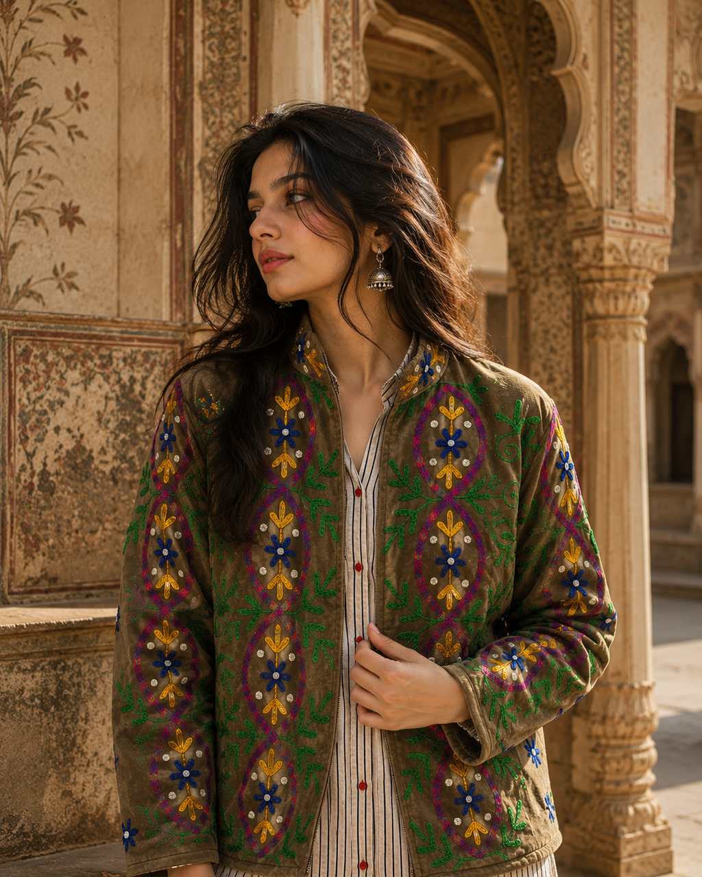 Hadmade cotton jacket men & women