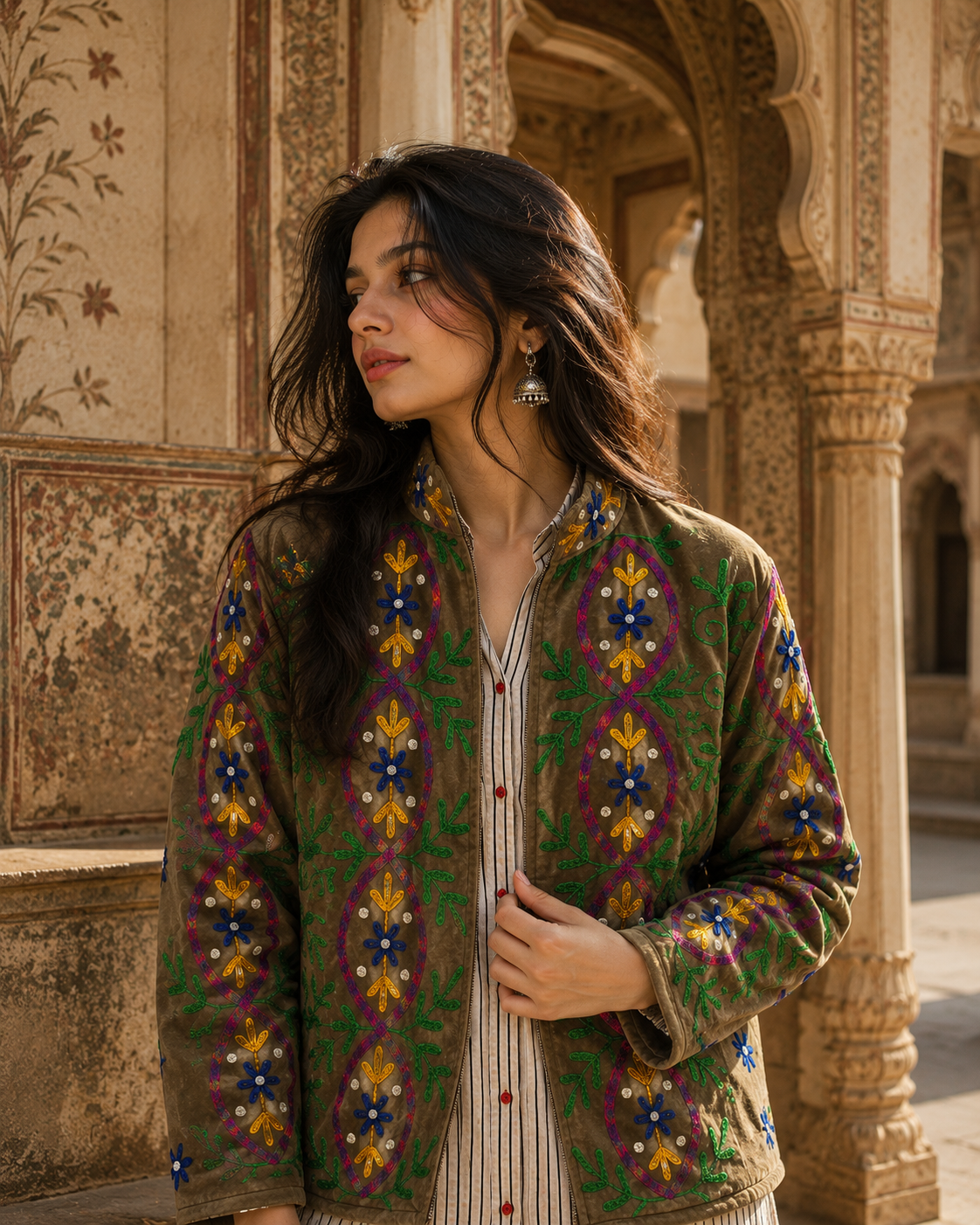 Hadmade cotton jacket men & women