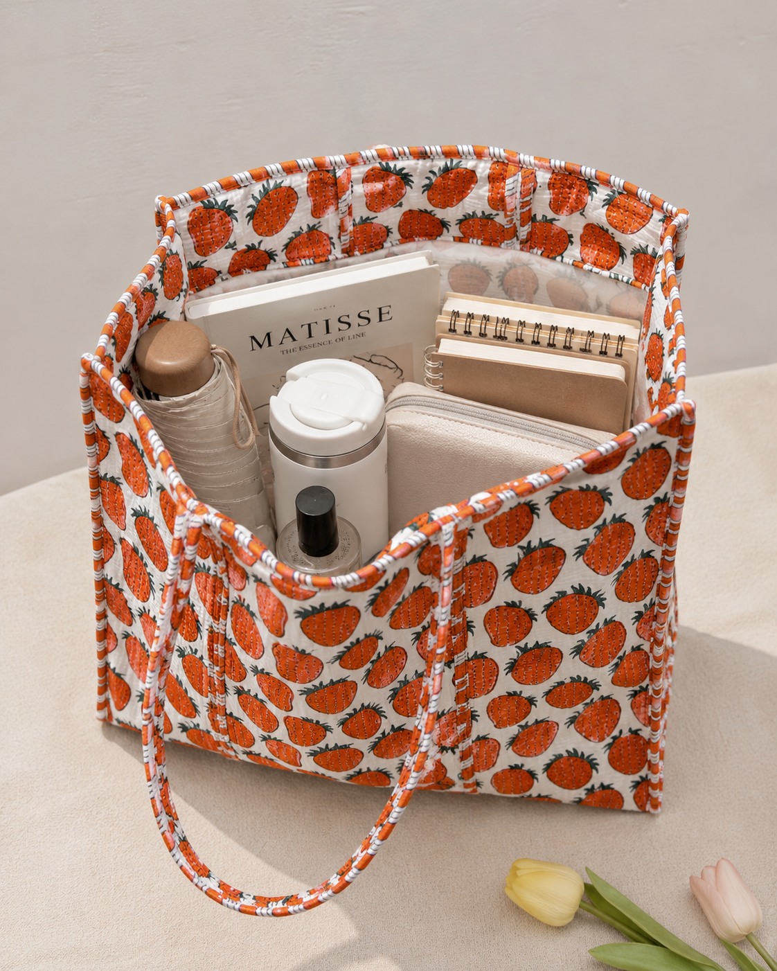 Handcrafted tote bag for daily use