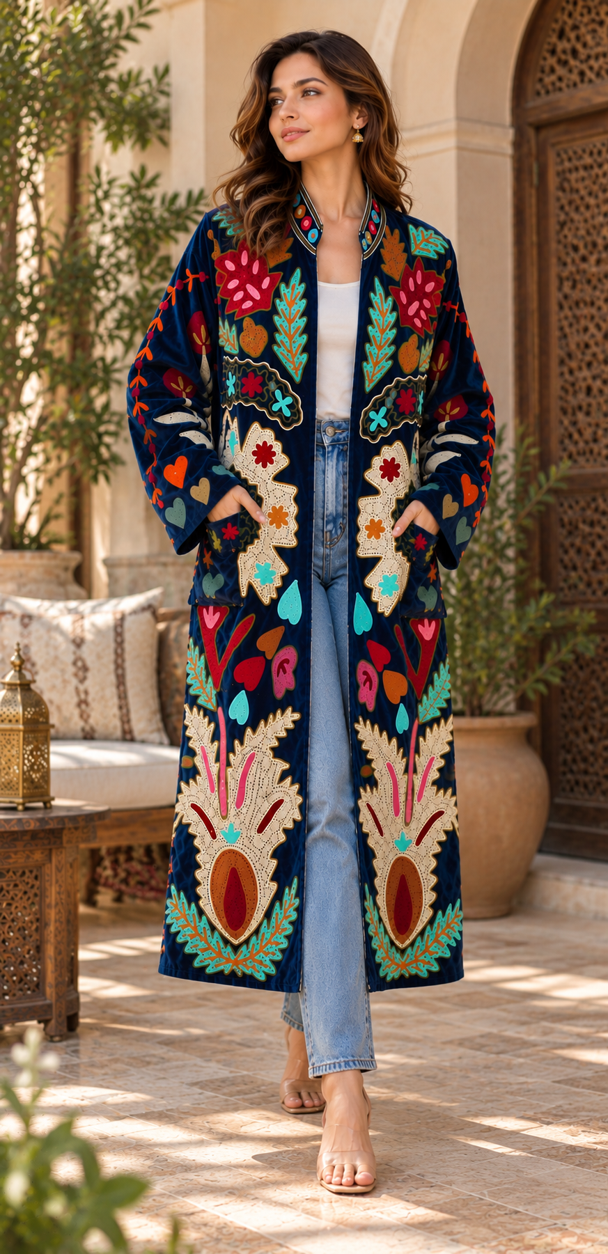 Long jacket Bathrobe Rob