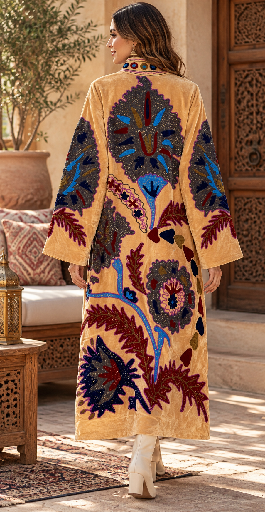 Handmade Velvet Jacket for Women