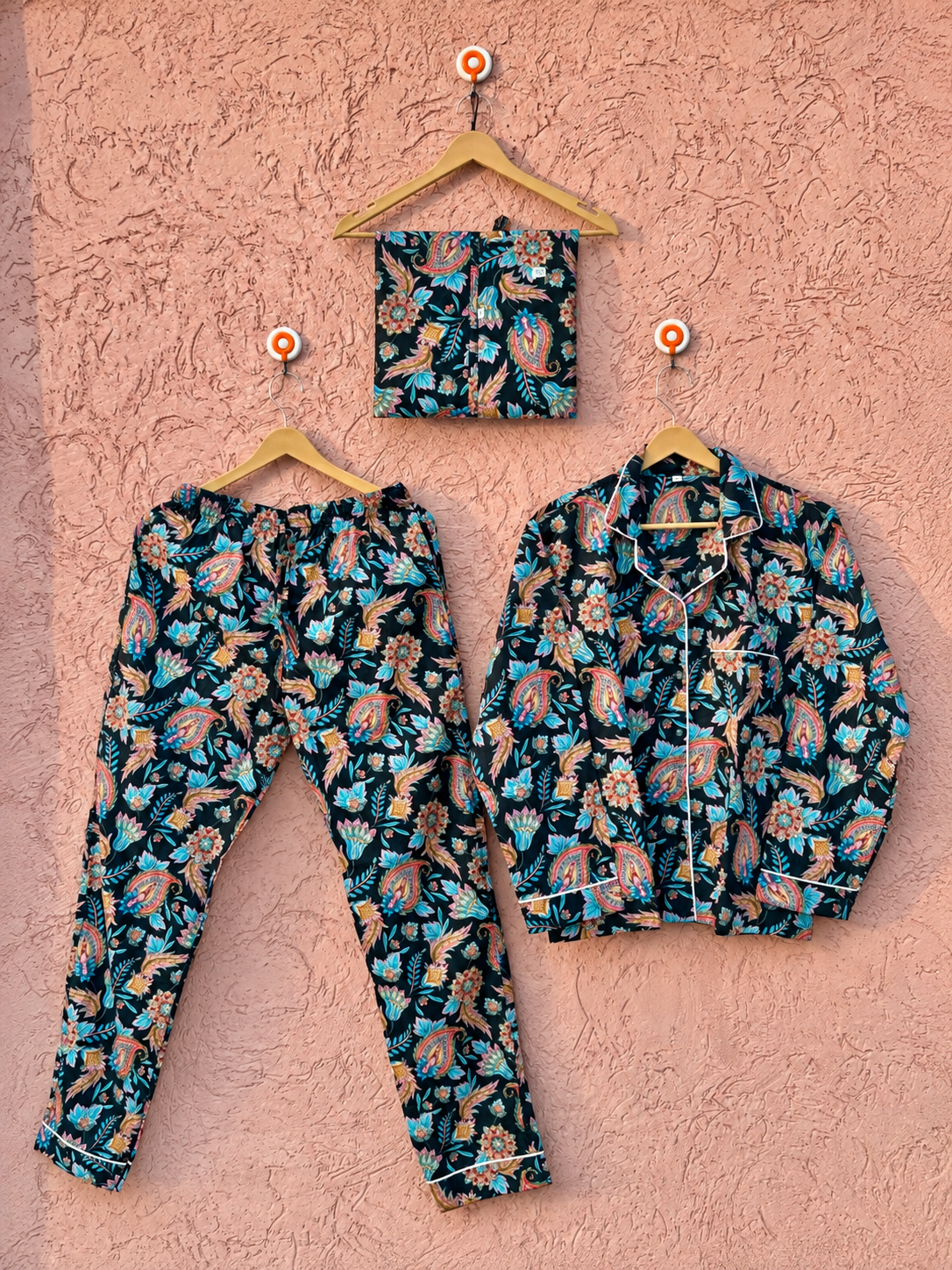 Image of Pyjama Set Printed Cotton