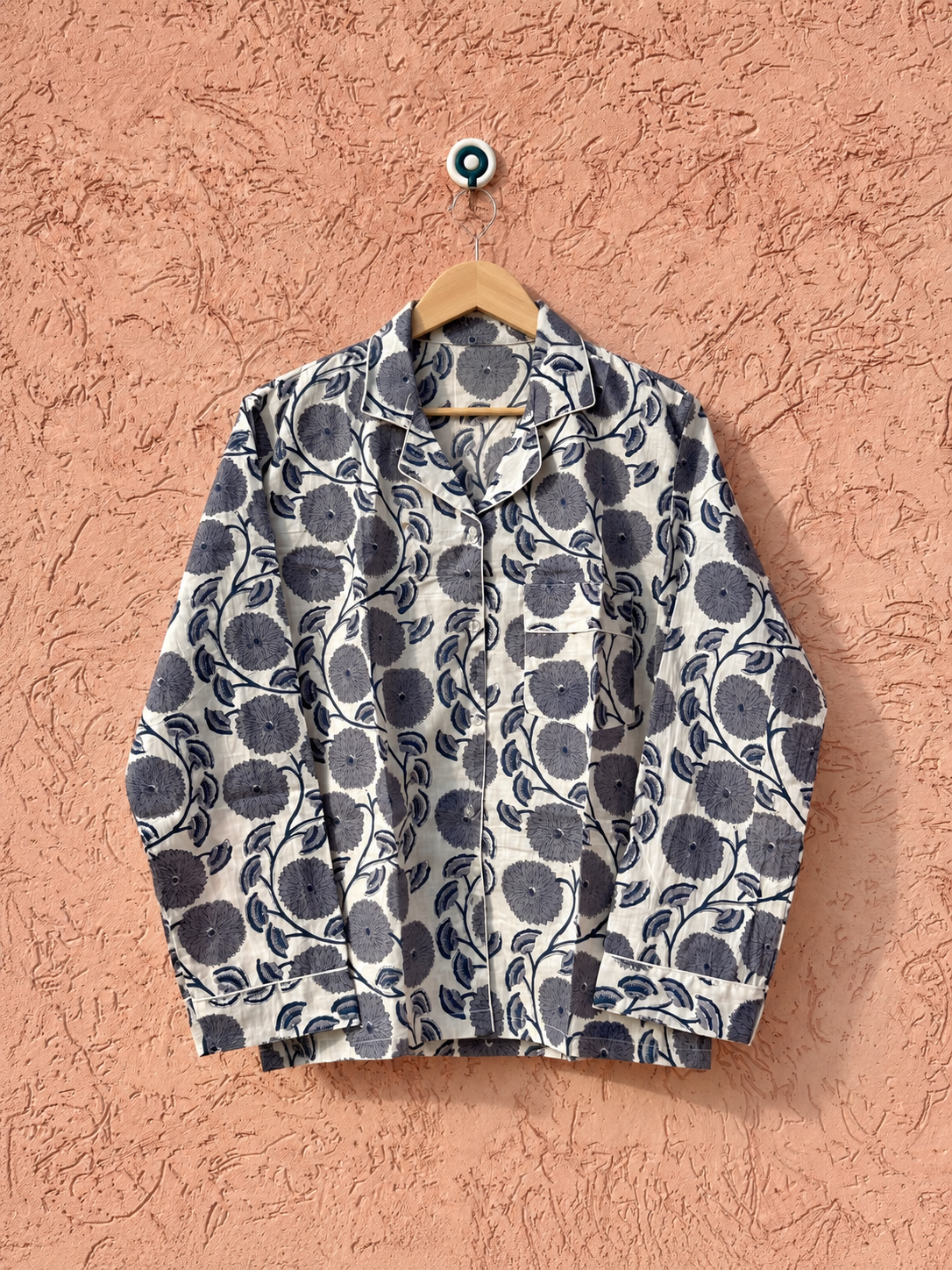 Handmade Printed Sleepwear Set