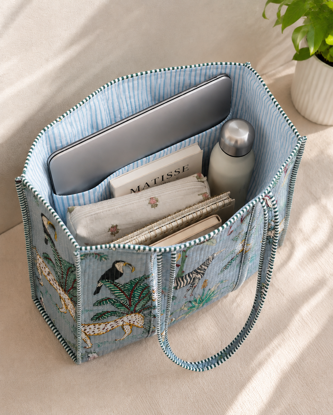 Image of Quilted Tote Bags For Women