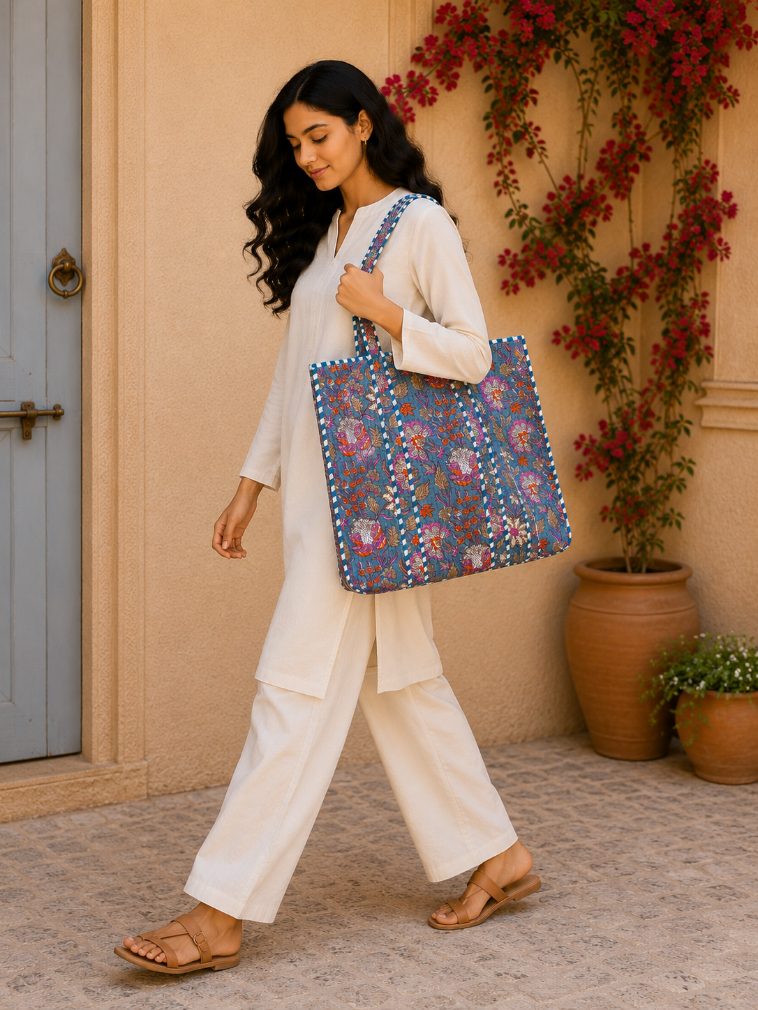 Image of Handmade Tote Bags Shoulder and Shopping bags