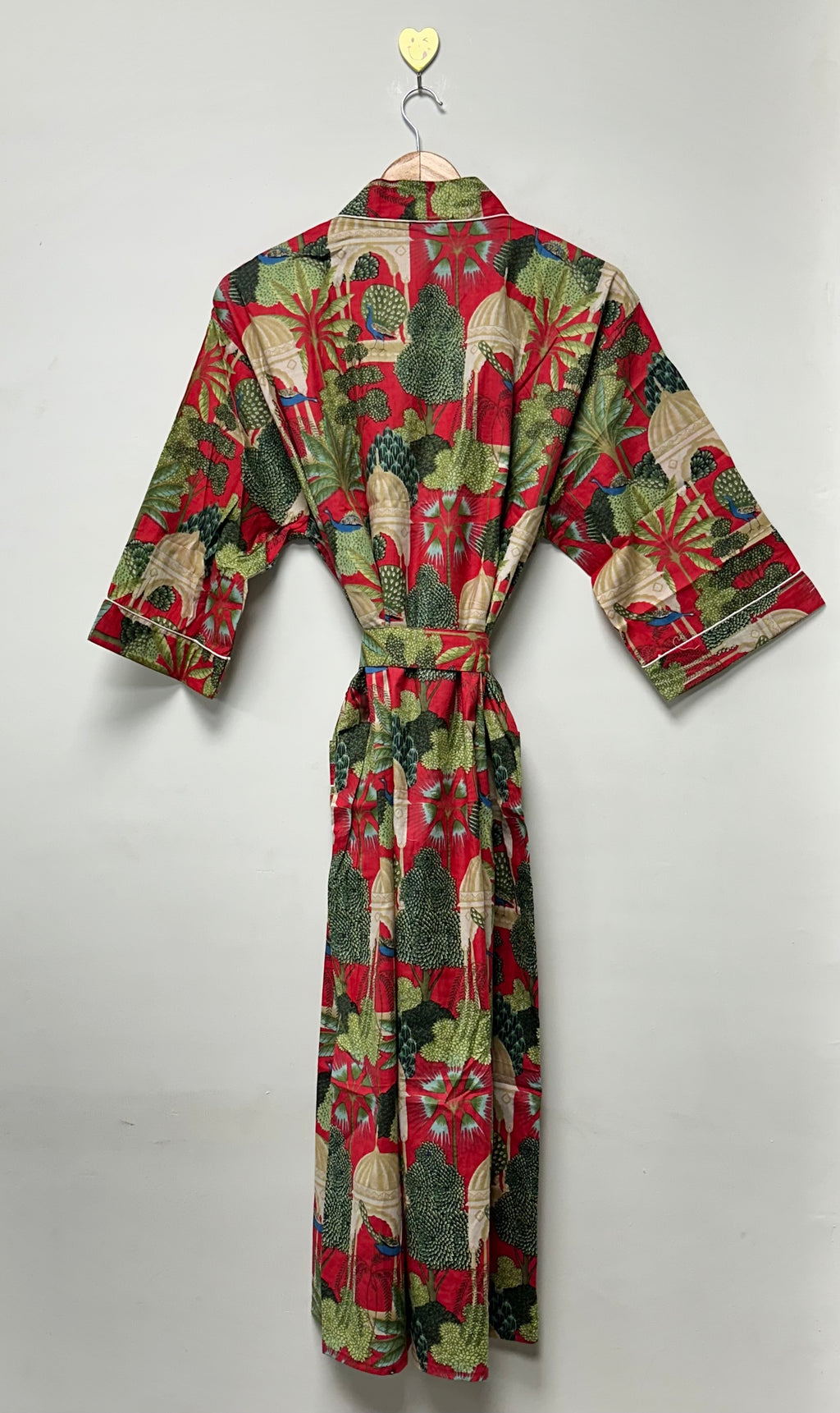 Floral Kimono Bathrobe For Women
