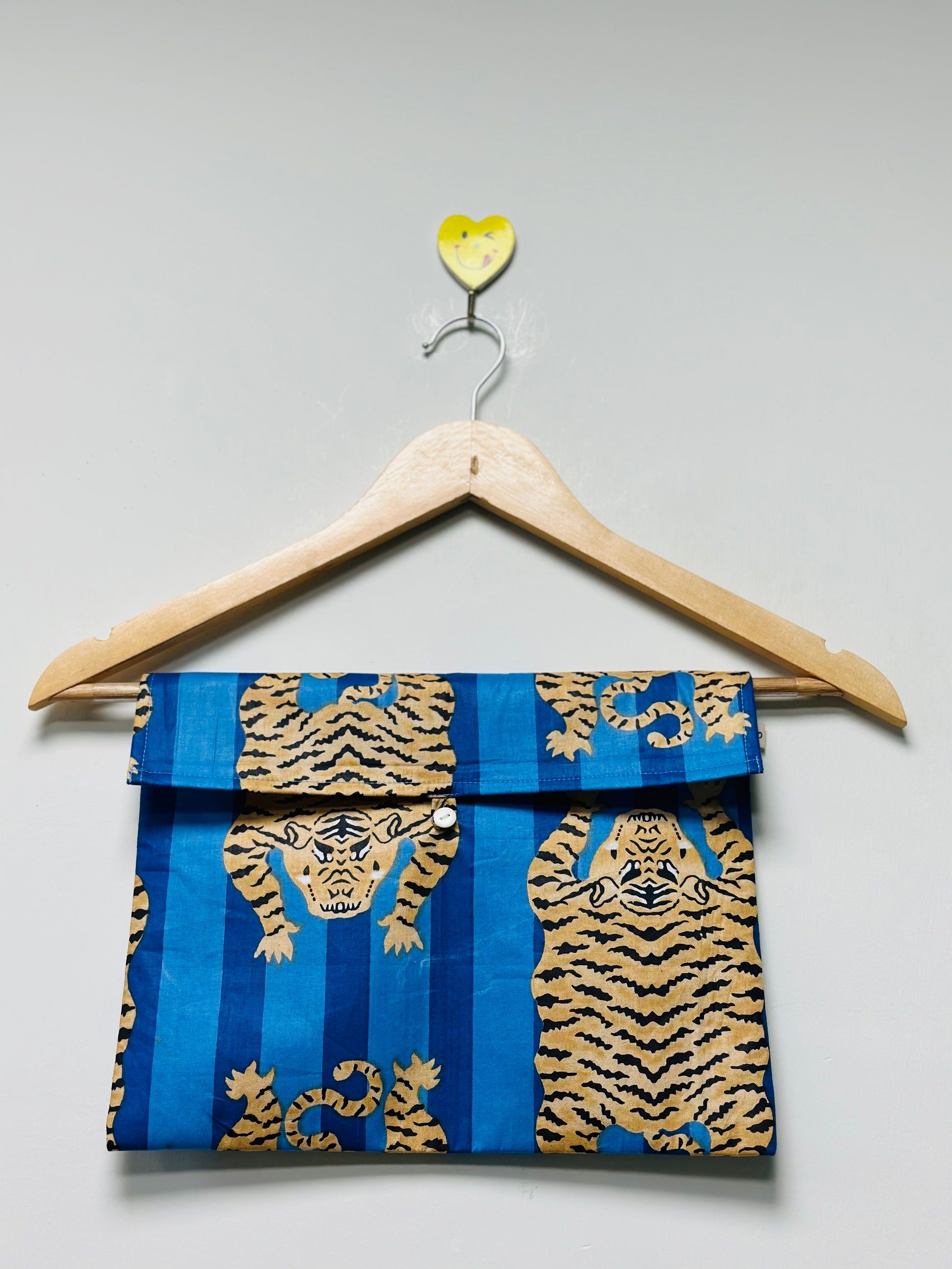 Premium Cotton Nightwear Set Tiger Print Handmade Pajama Set