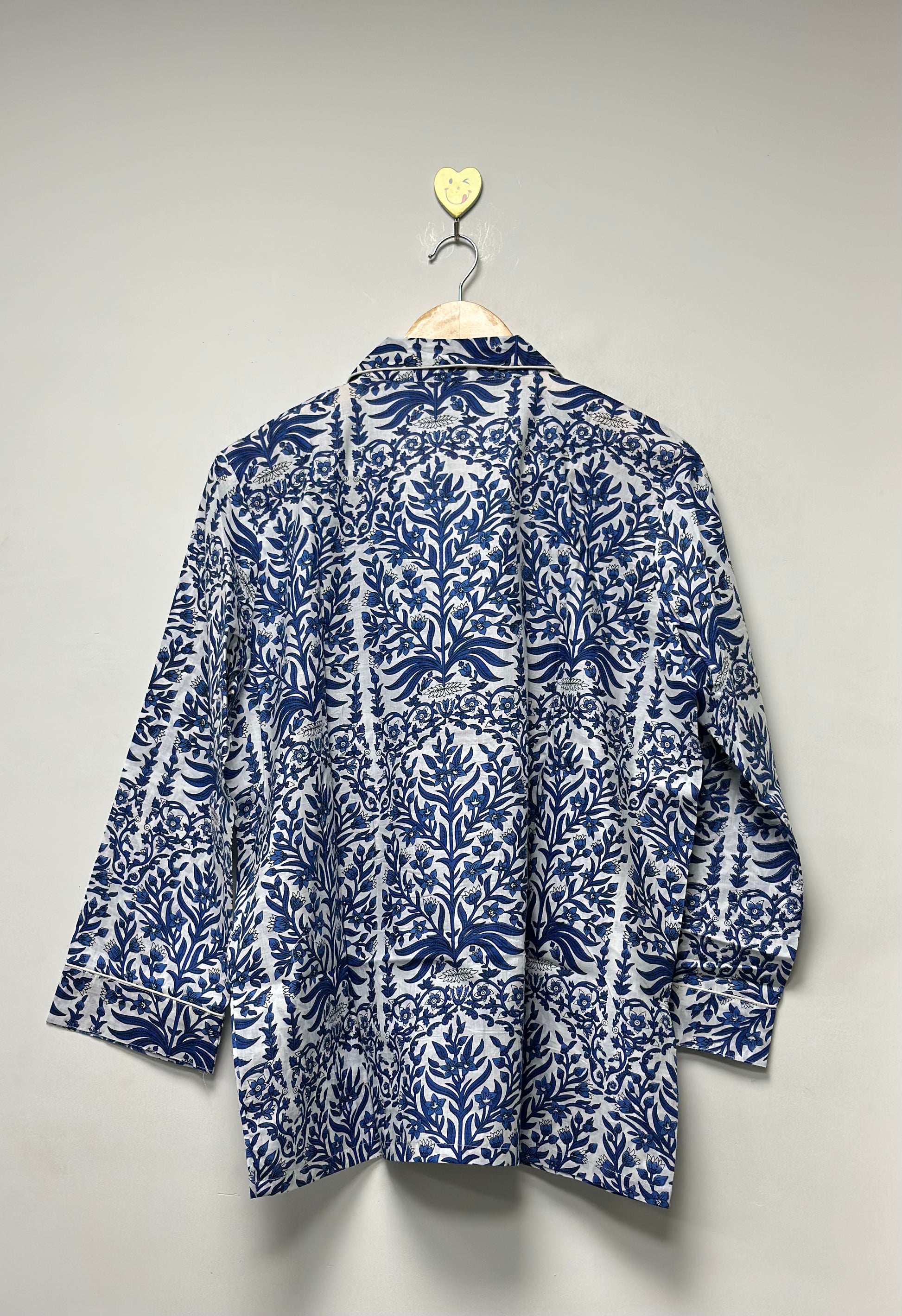Elegant Handmade Cotton Night Suit Set