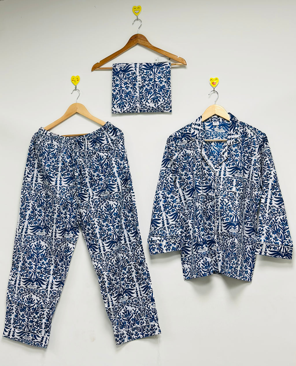 Cotton Pajama Set floral Print Summers pj set