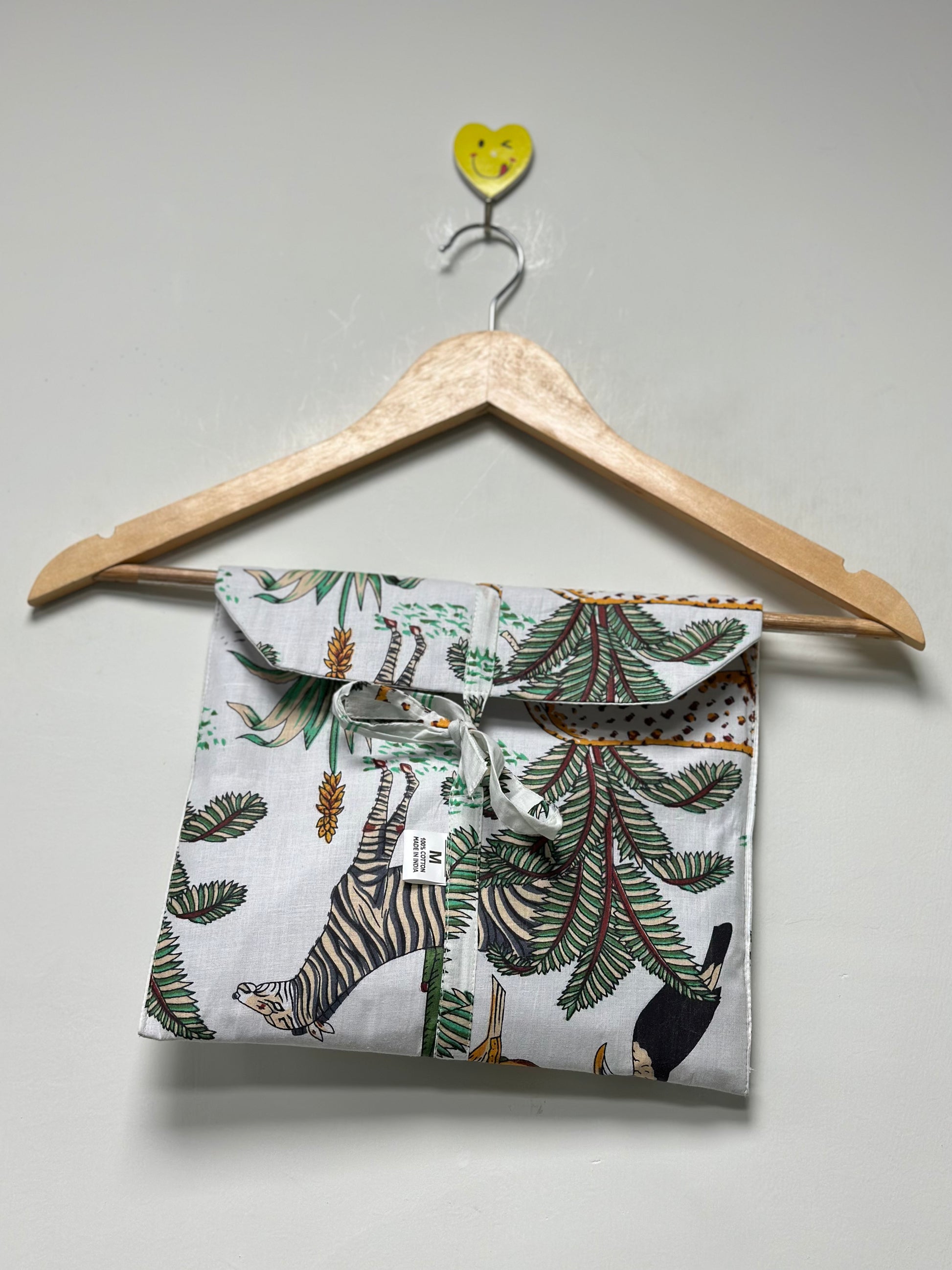 Floral Print Cotton PJ Set Handmade Lounge & Night Suit