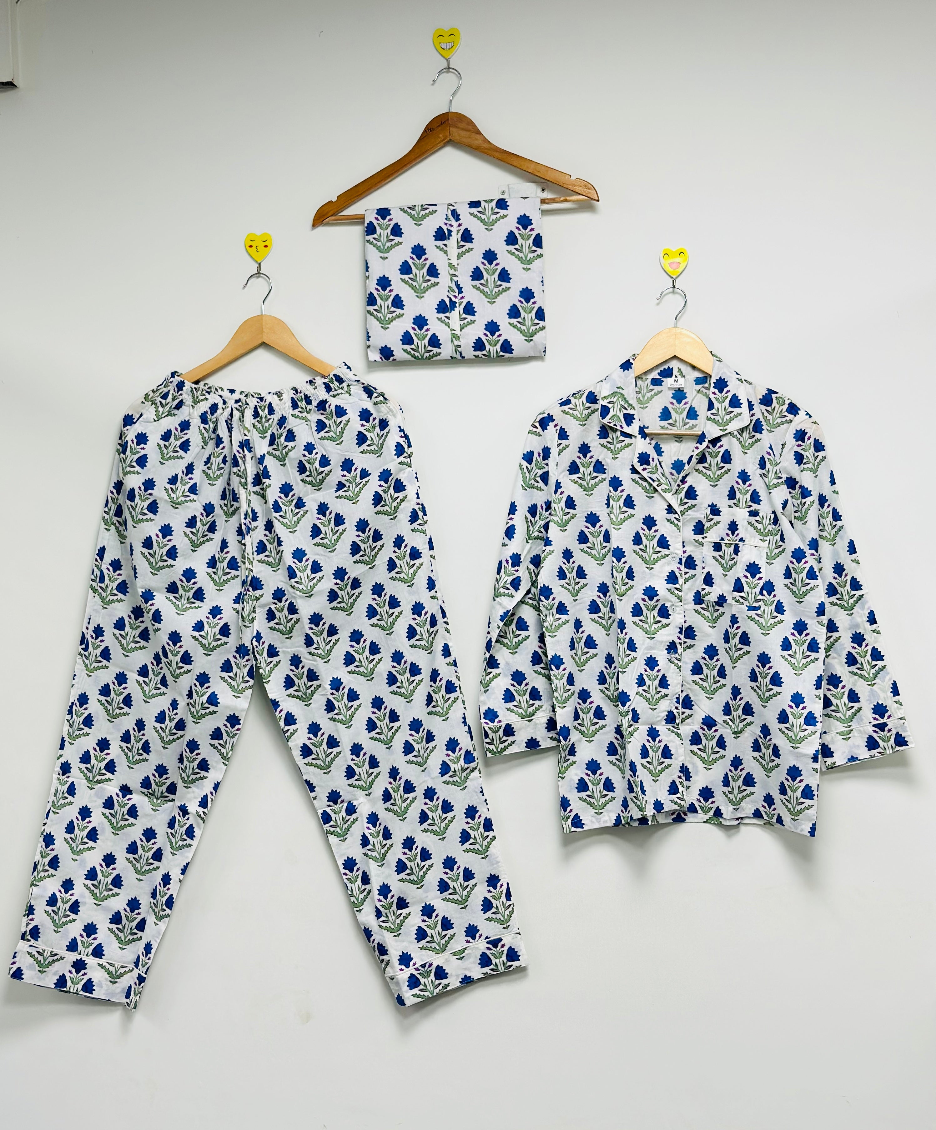 Premium Handmade Cotton Pajama Set for Women