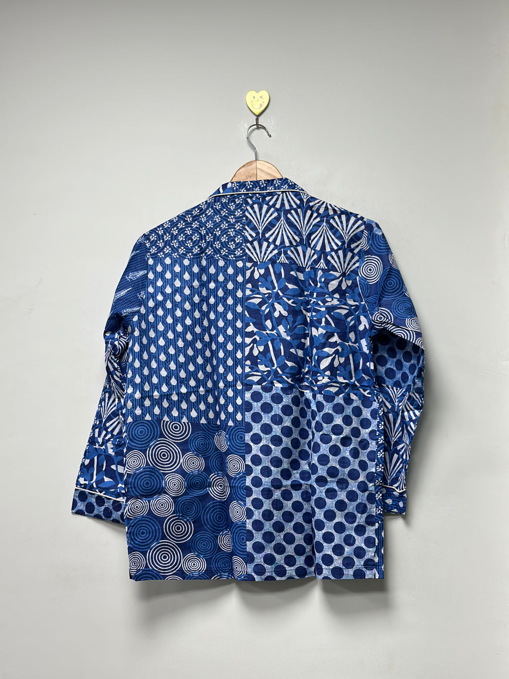 Printed Cotton Pajama Set Indian Summer Night Suit