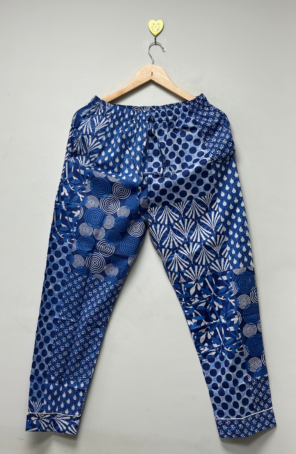 Printed Cotton Pajama Set Indian Summer Night Suit