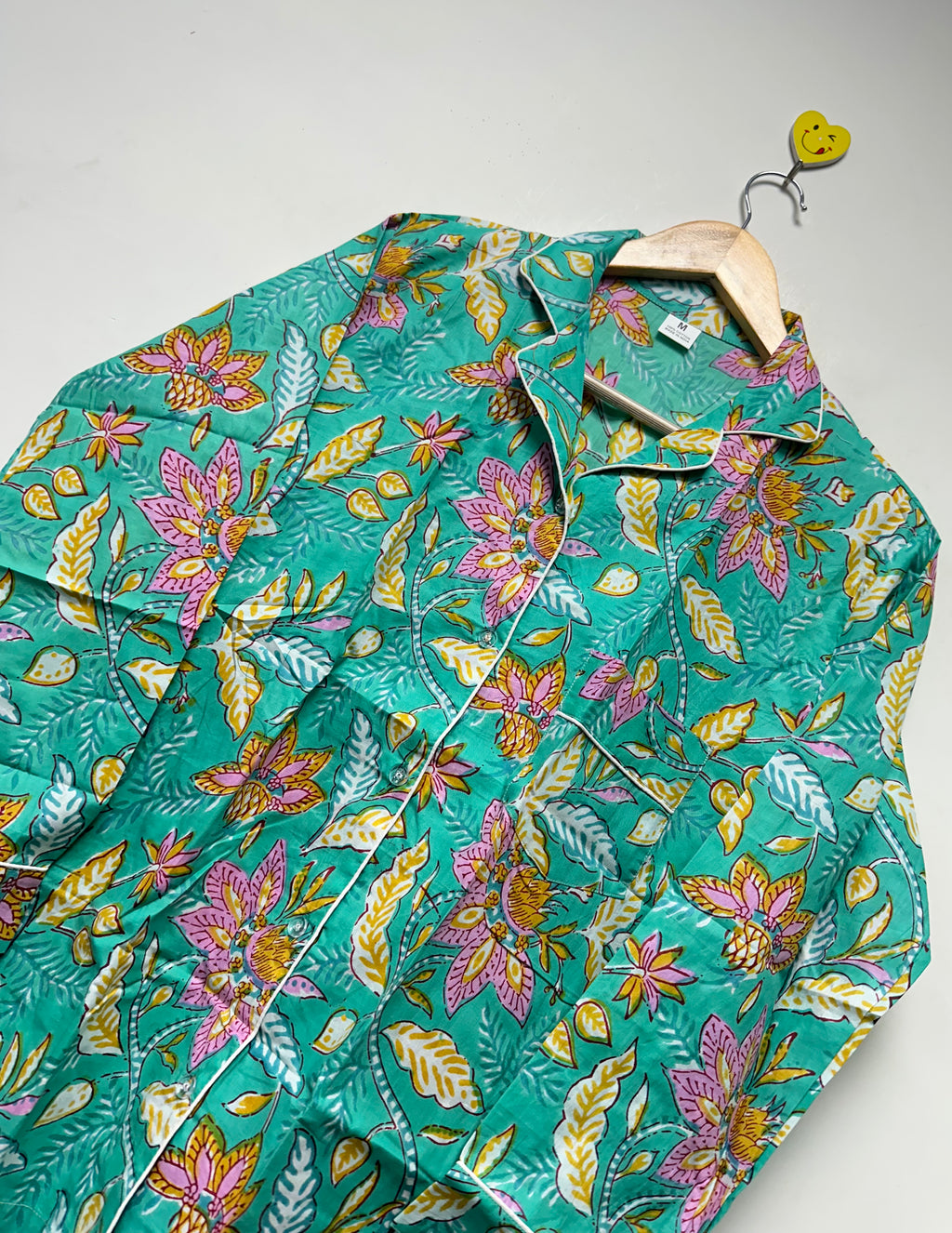 Floral Cotton Pajama Set Comfortable Women’s Sleepwear