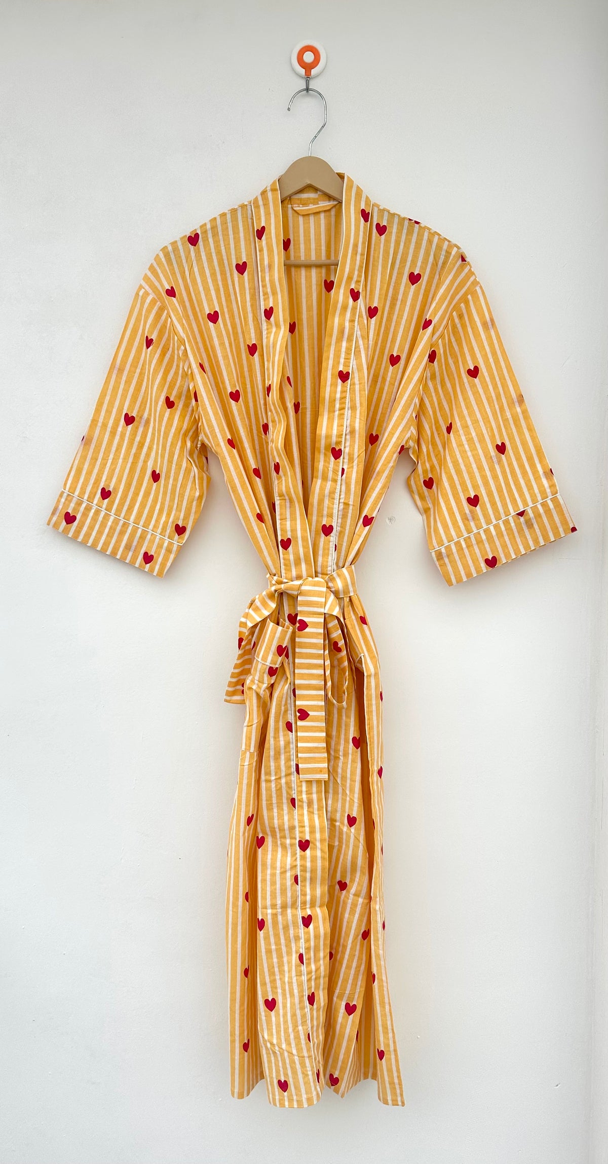 Printed Cotton Kimono for Women | Handmade Boho Robe Cover Up