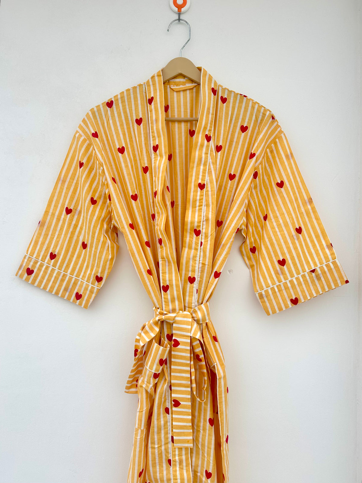 Printed Cotton Kimono for Women | Handmade Boho Robe Cover Up