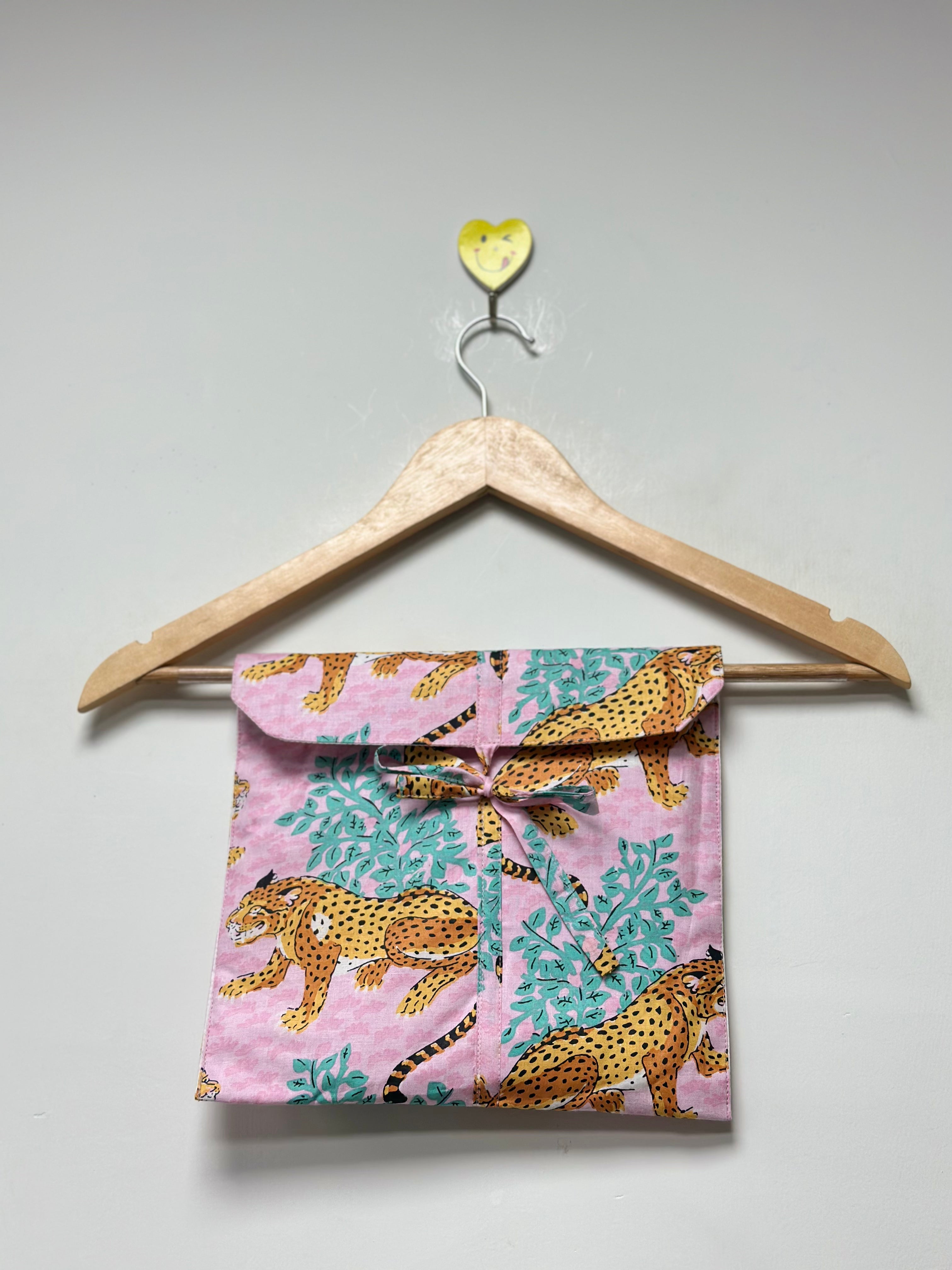 Image of Women’s Floral Lounge Set Handmade Cotton Pajama Outfit