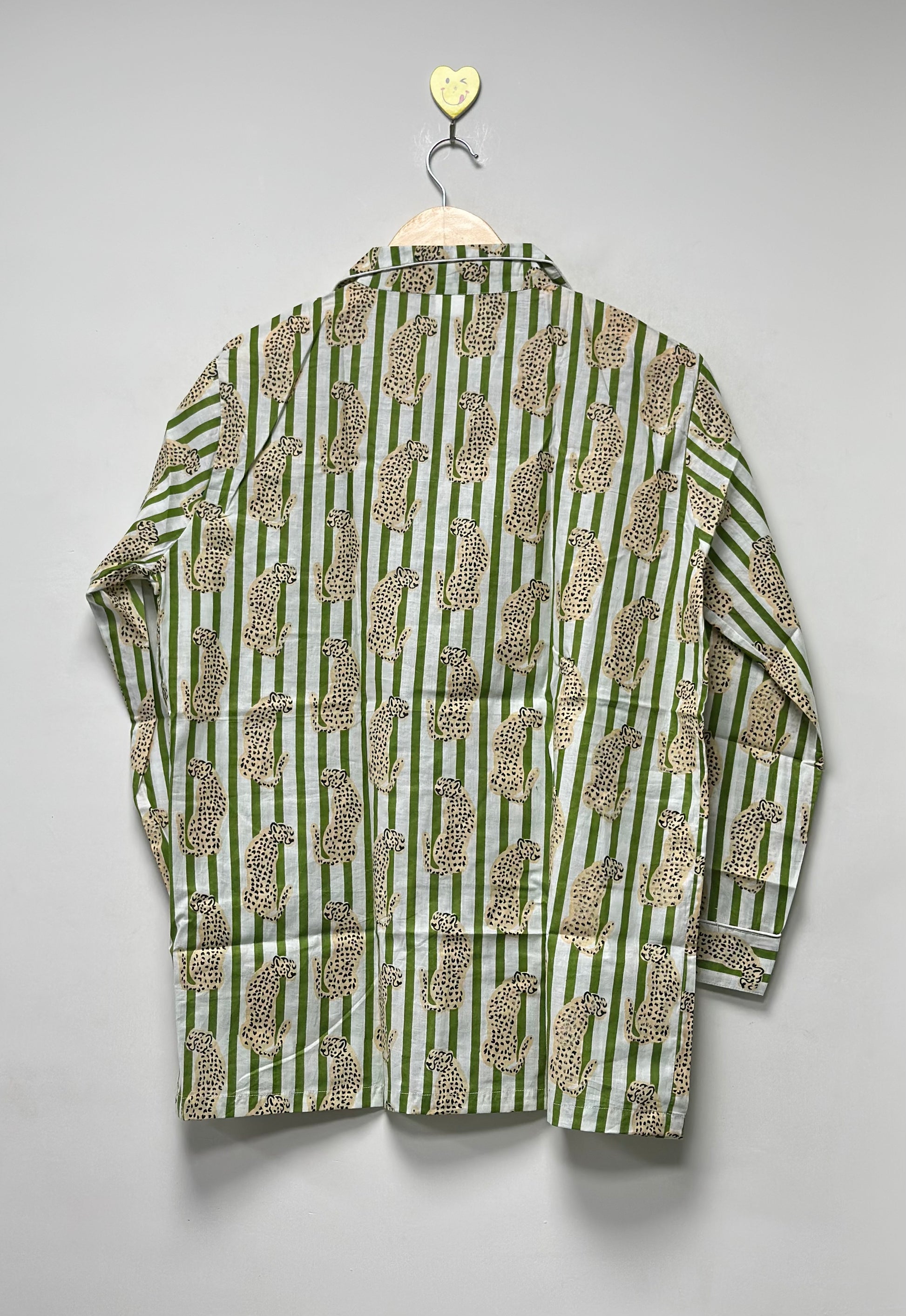 Striped Soft Night Suit Handmade Cotton PJ Set