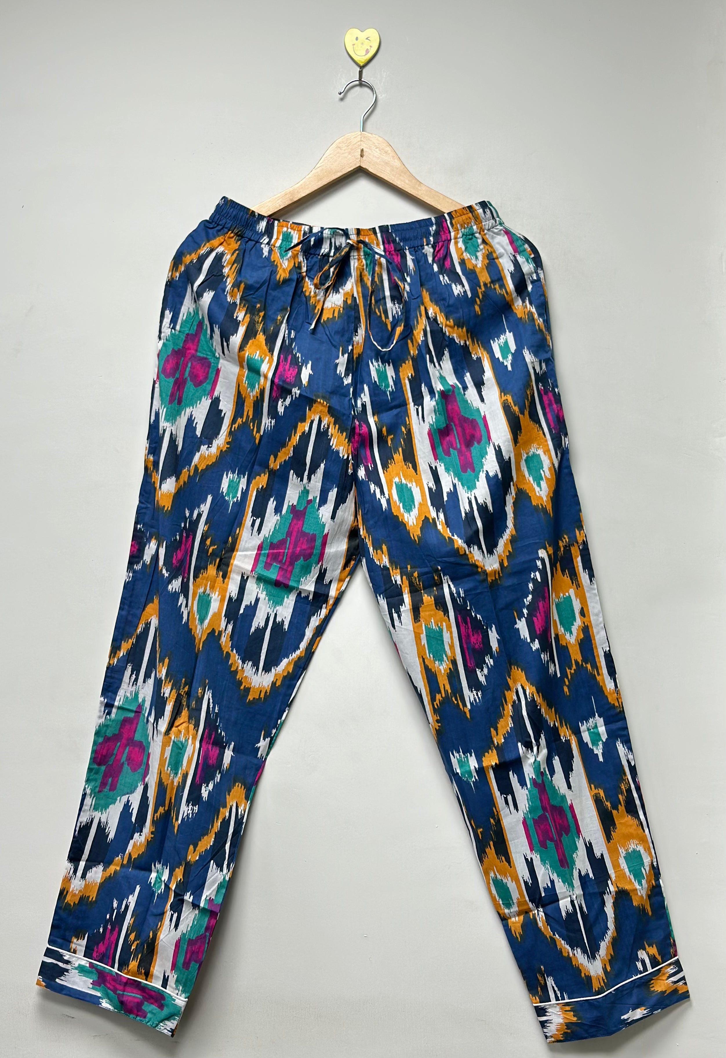 Image of Block Print PJ Set for Women Cotton Comfort Wear