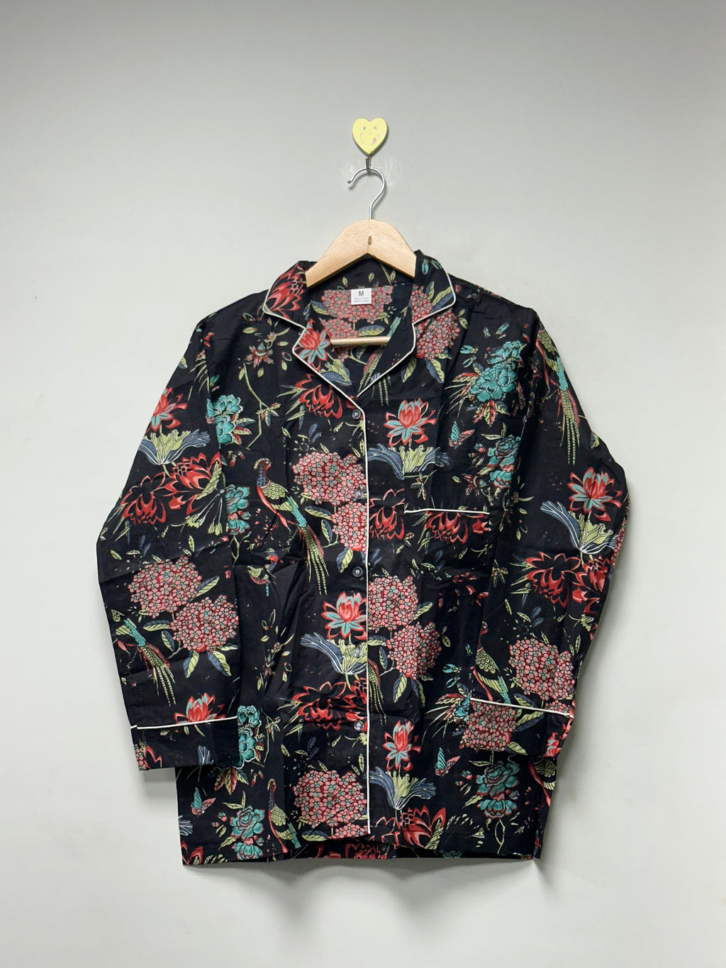 Women’s Soft Cotton Night Suit Handmade Floral Pajama Set
