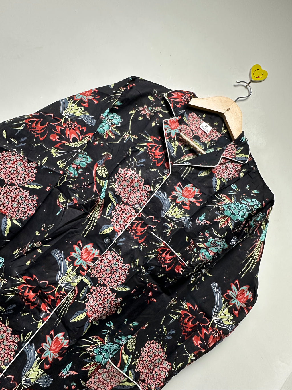 Women’s Soft Cotton Night Suit Handmade Floral Pajama Set