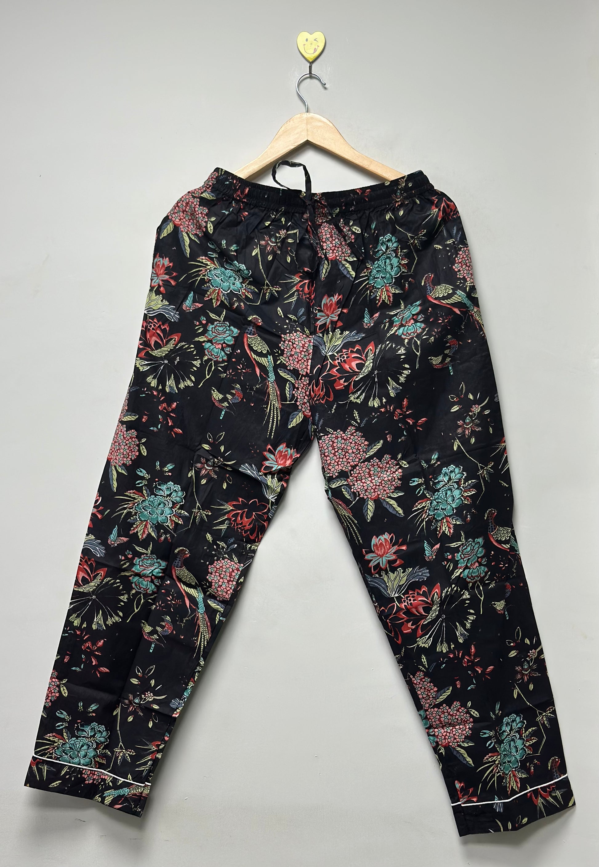 Women’s Soft Cotton Night Suit Handmade Floral Pajama Set