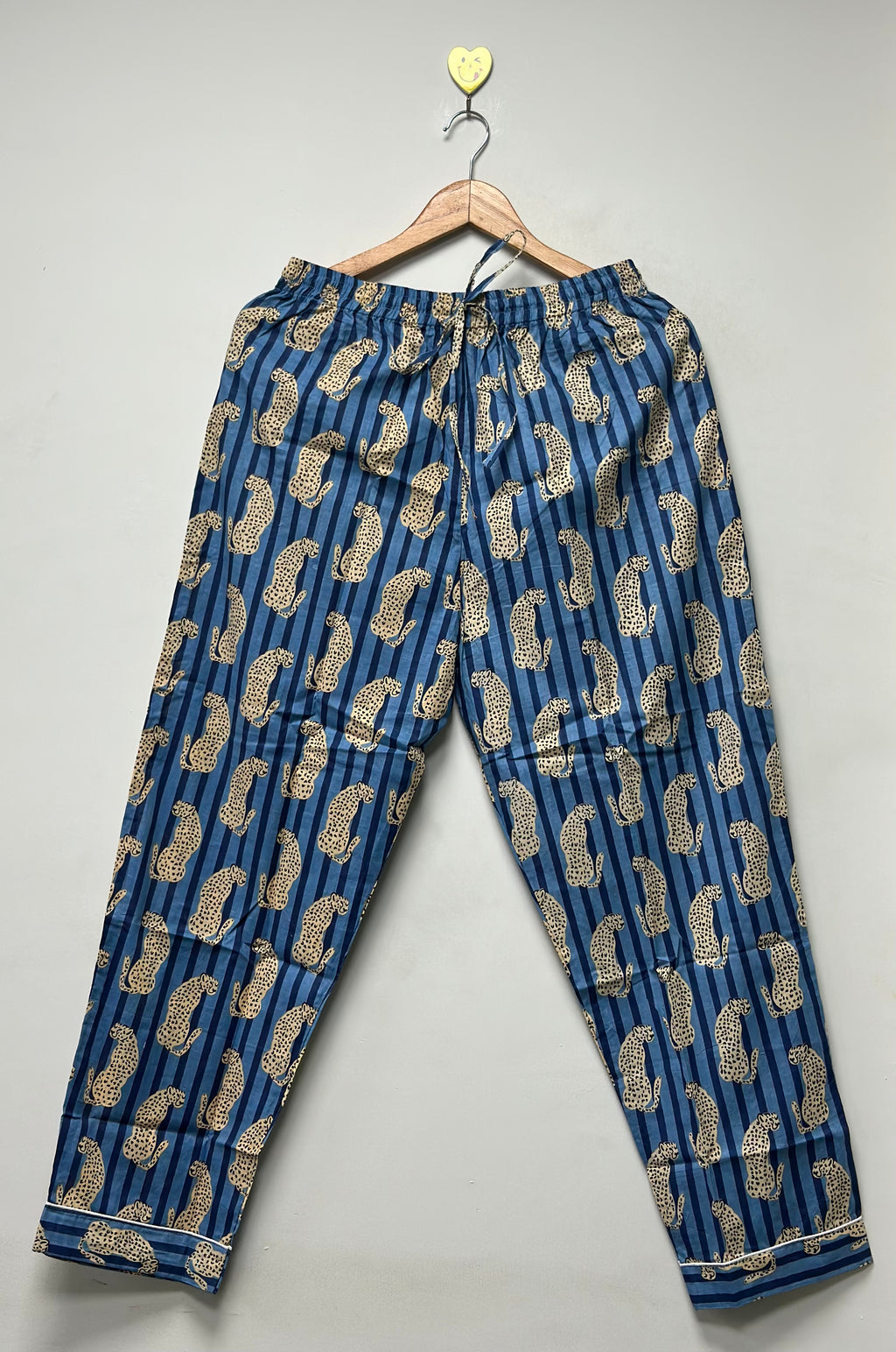 tiger print cotton pj set premium summer outfit