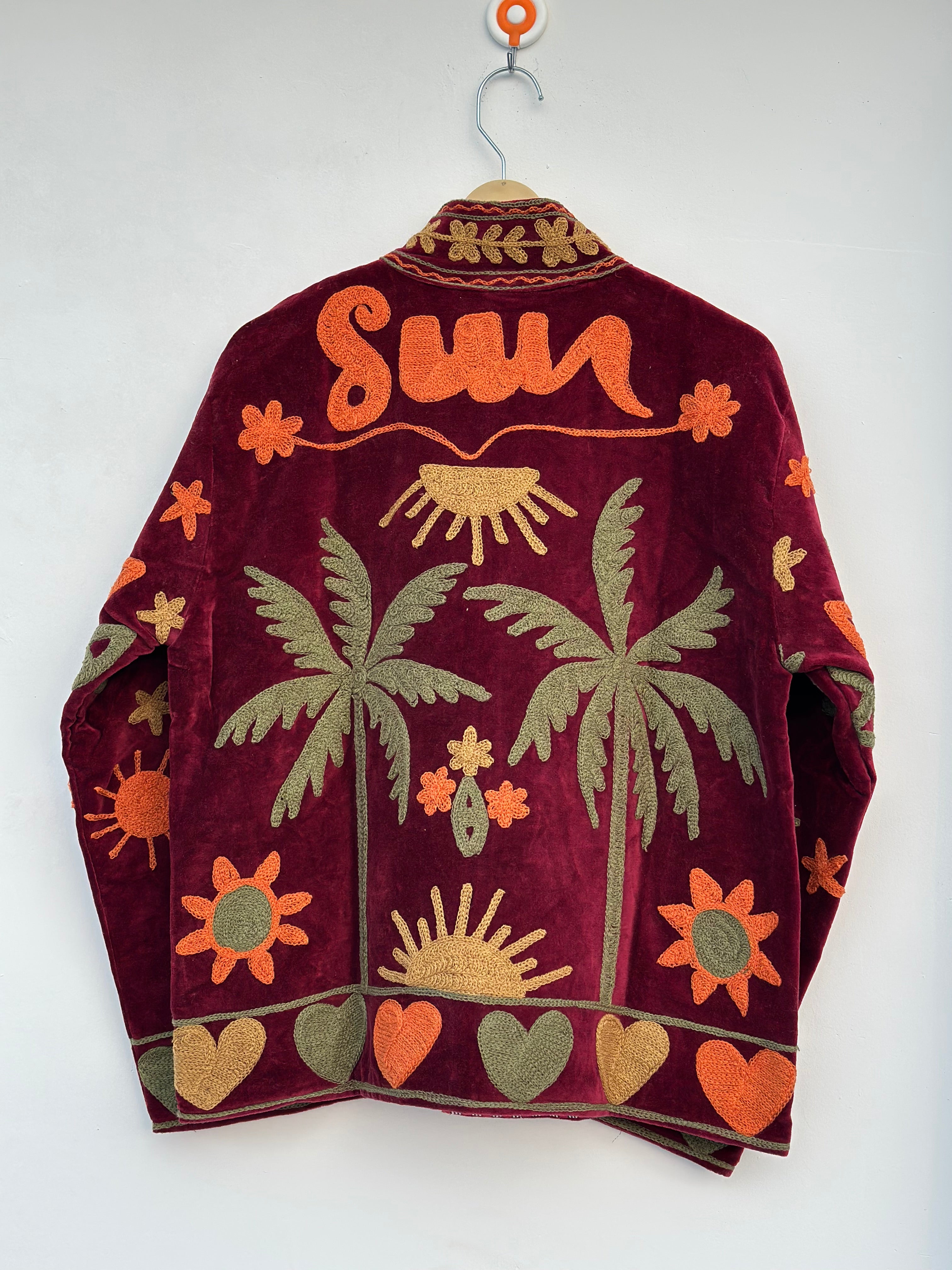 Image of Suzani Velvet Jacket for Women