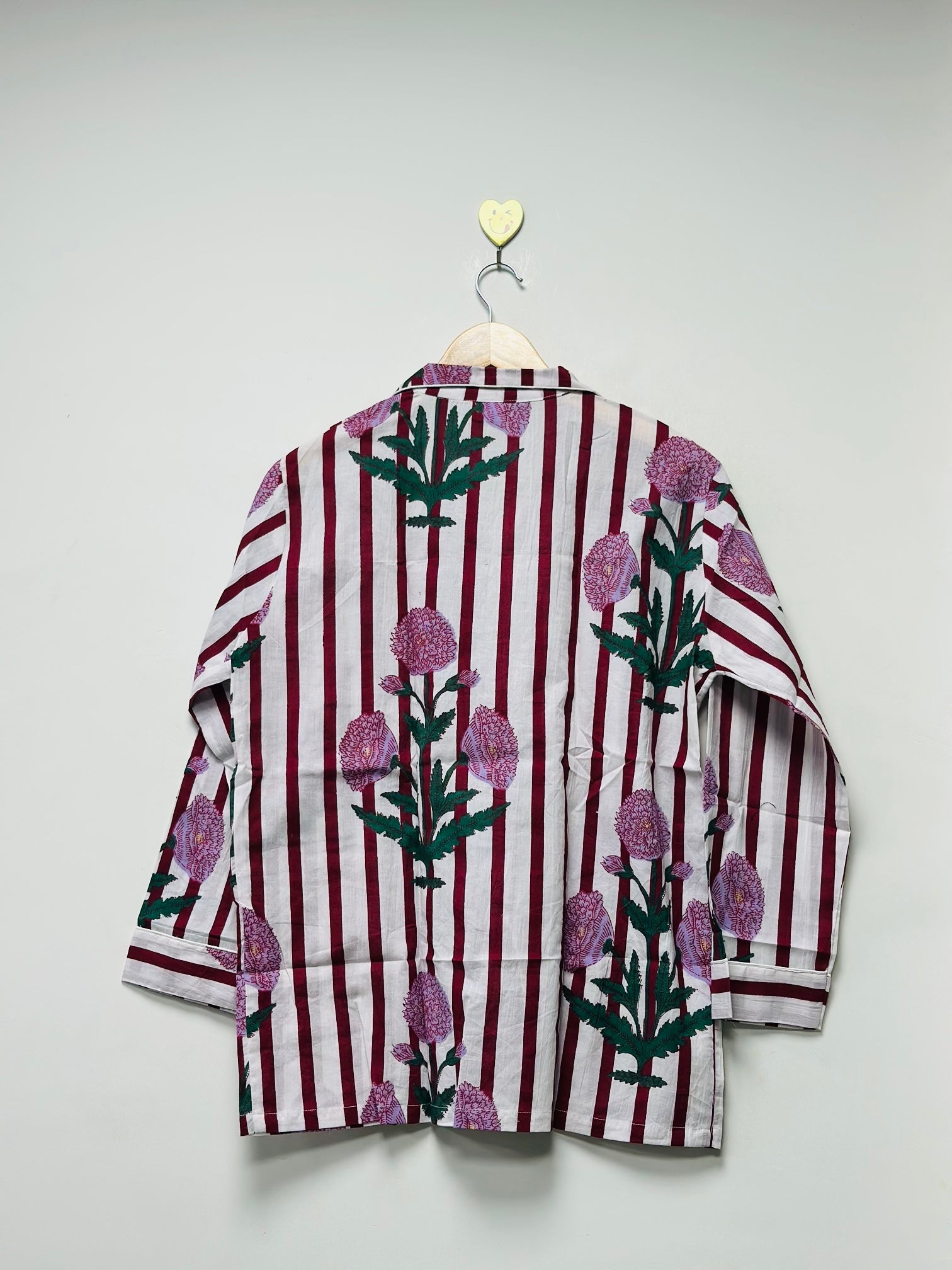Handmade Floral Sleepwear Set Women’s Soft Cotton PJ set