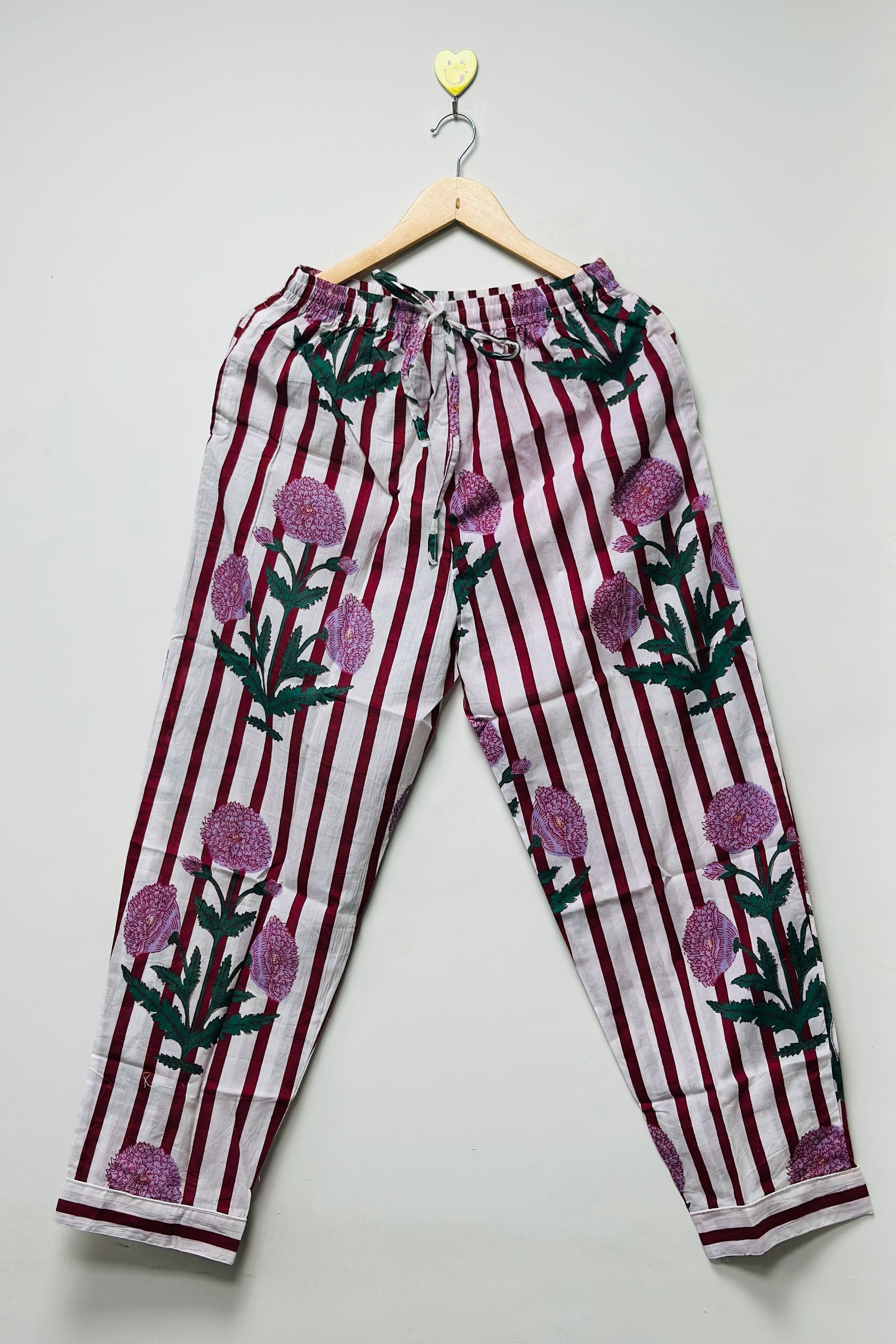 Handmade Floral Sleepwear Set Women’s Soft Cotton PJ set