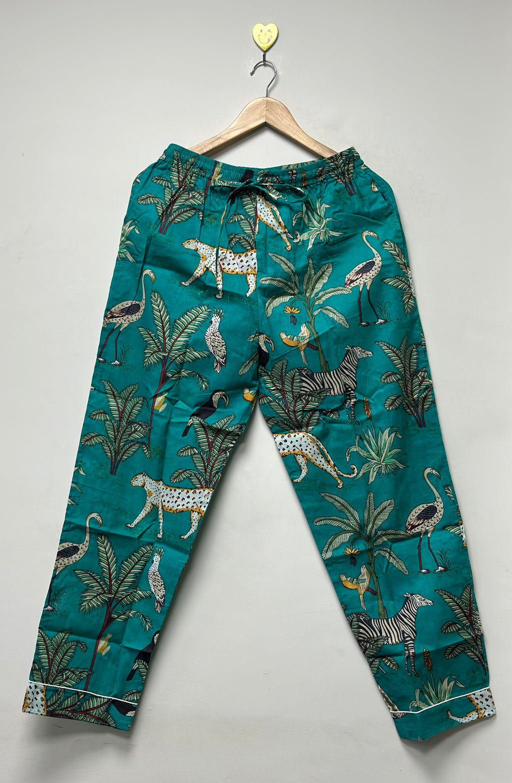 Cotton Floral Night Suit for Women Handmade Pajama Set