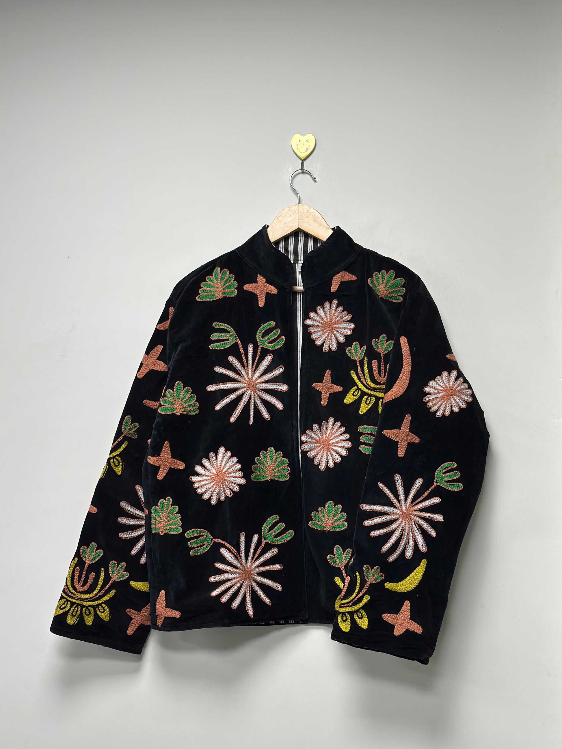 Tiger print velvet bomber jacket for women & men