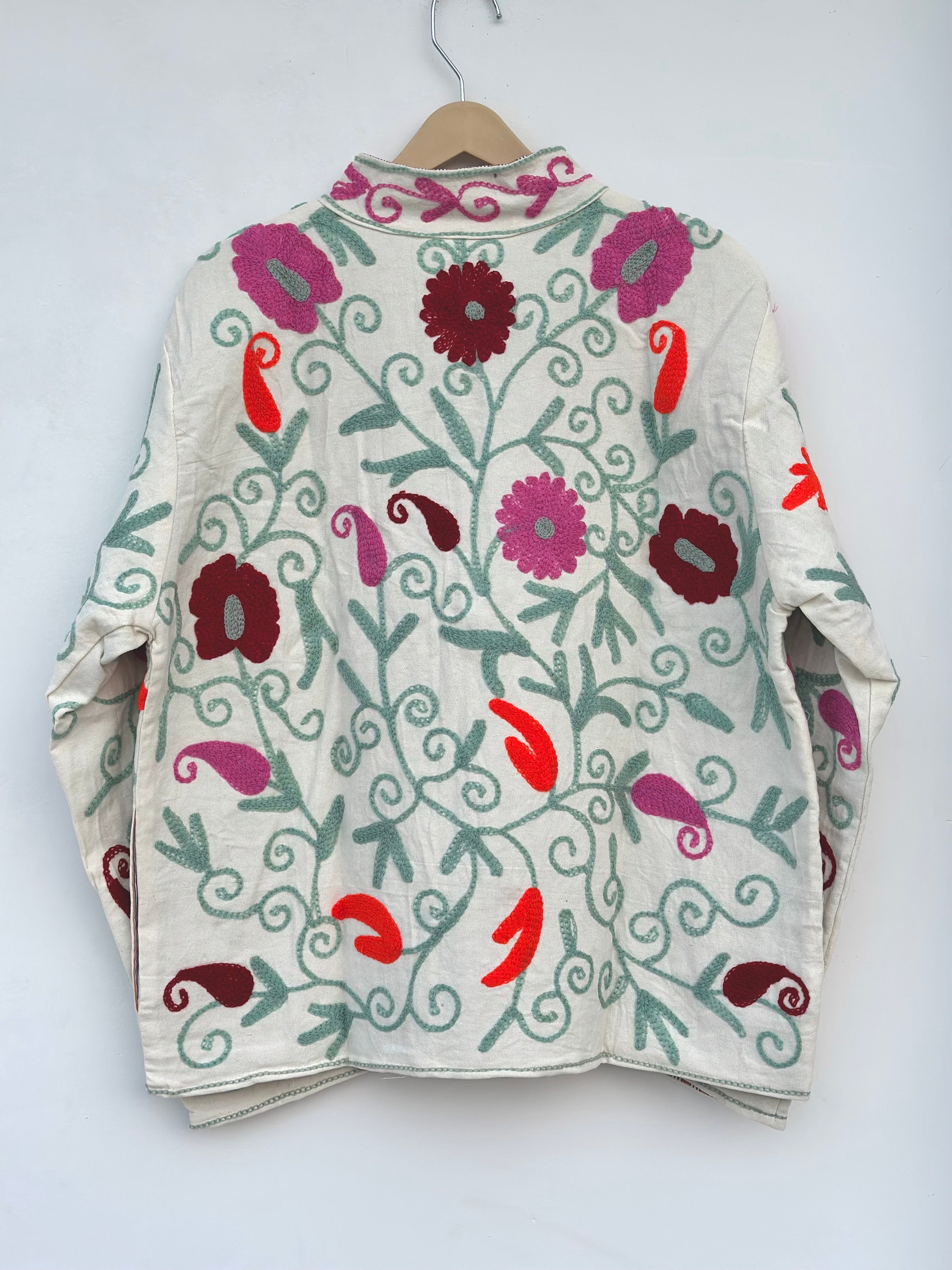 Image of Suzani Duck Canvas Jacket for Women