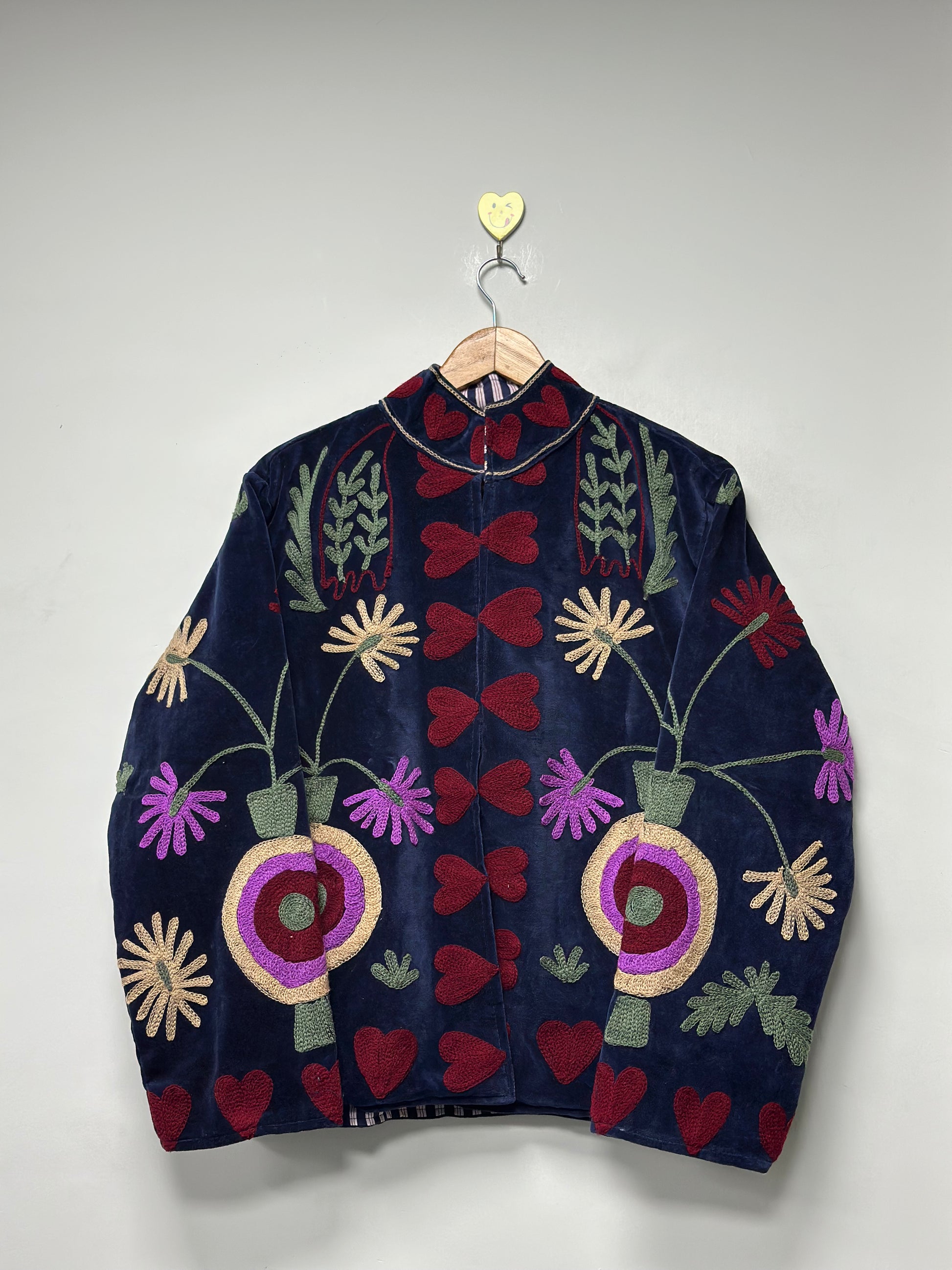 Bohemian velvet Handmade Jacket