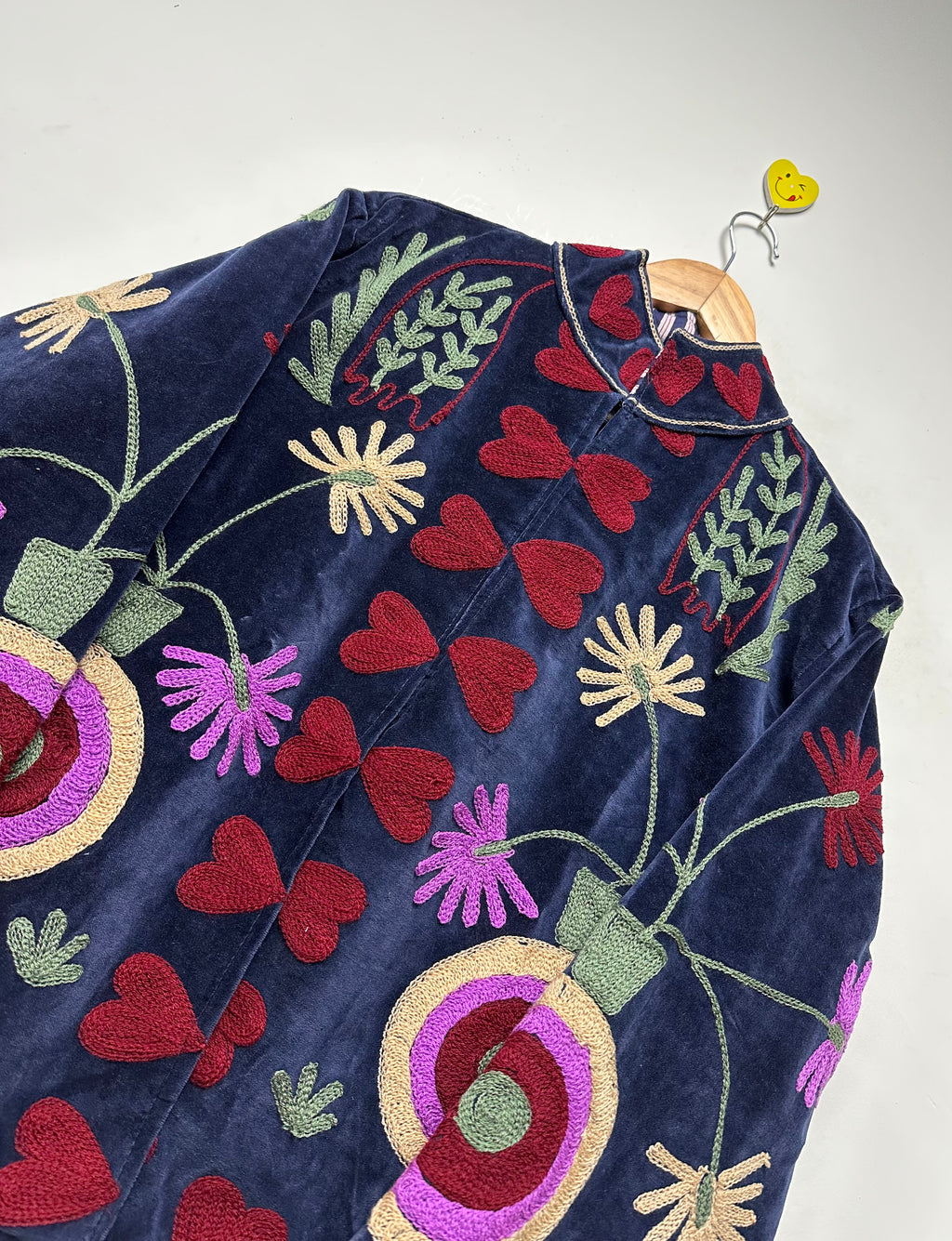 Bohemian velvet Handmade Jacket