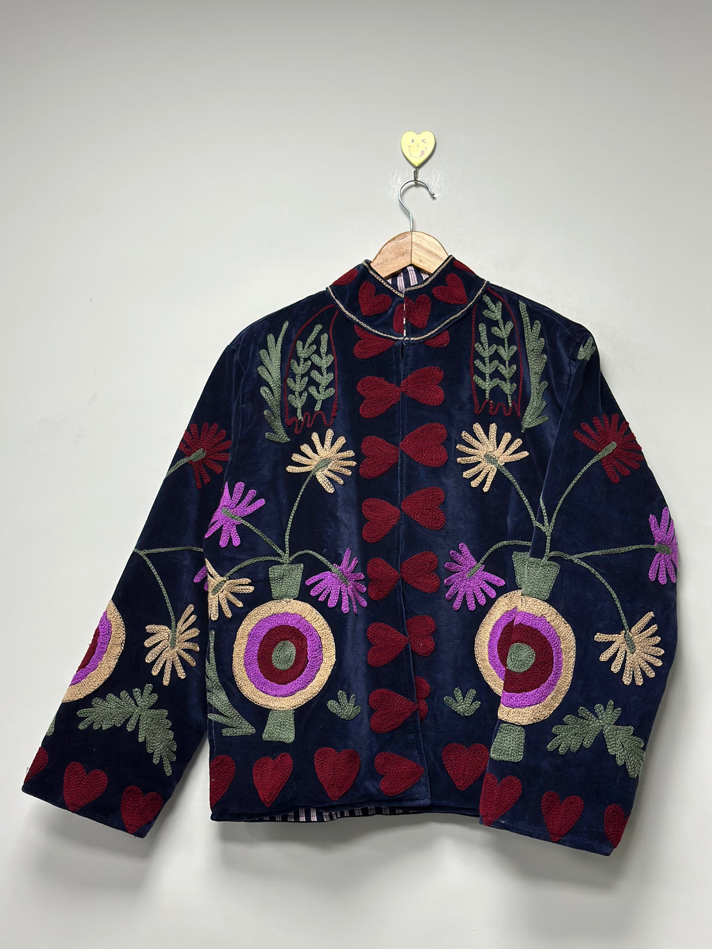 Bohemian velvet Handmade Jacket