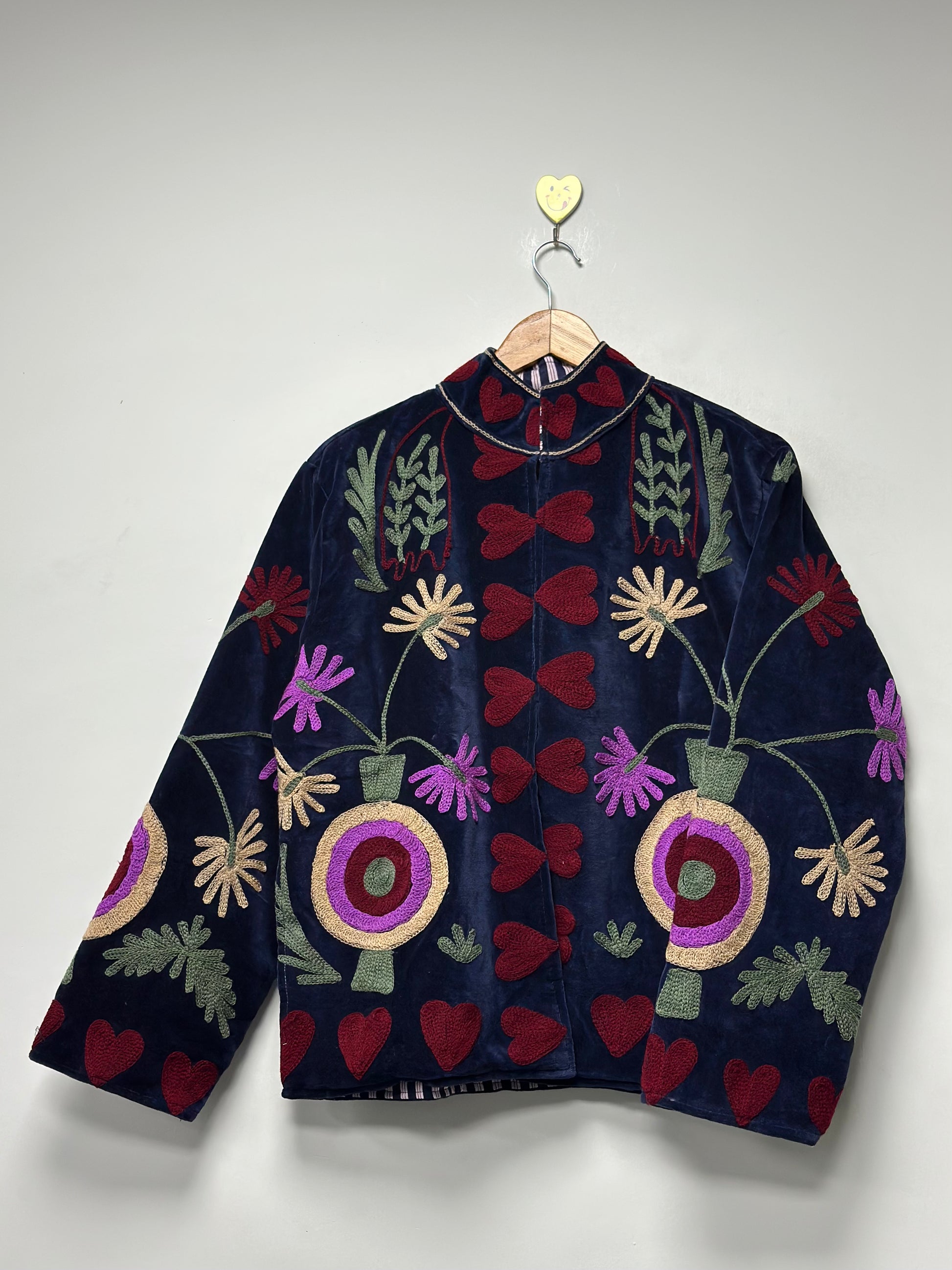 Bohemian velvet Handmade Jacket