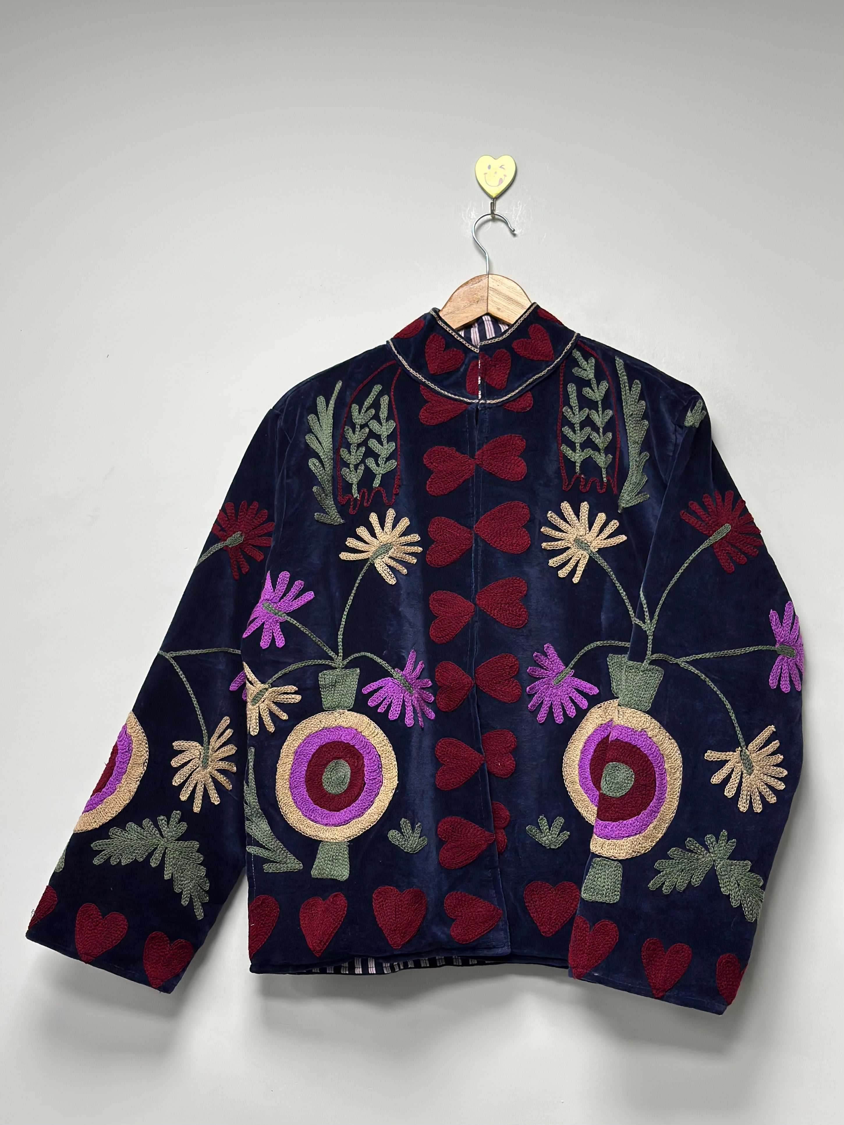 Bohemian velvet Handmade Jacket