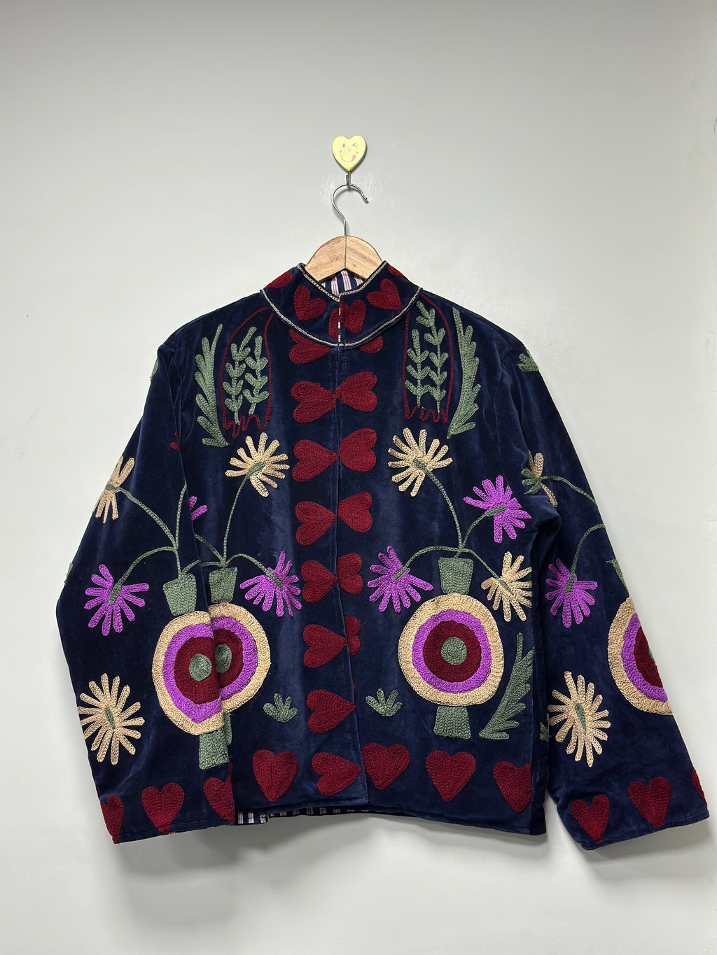 Bohemian velvet Handmade Jacket