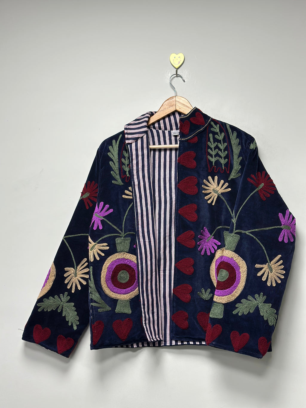 Bohemian velvet Handmade Jacket