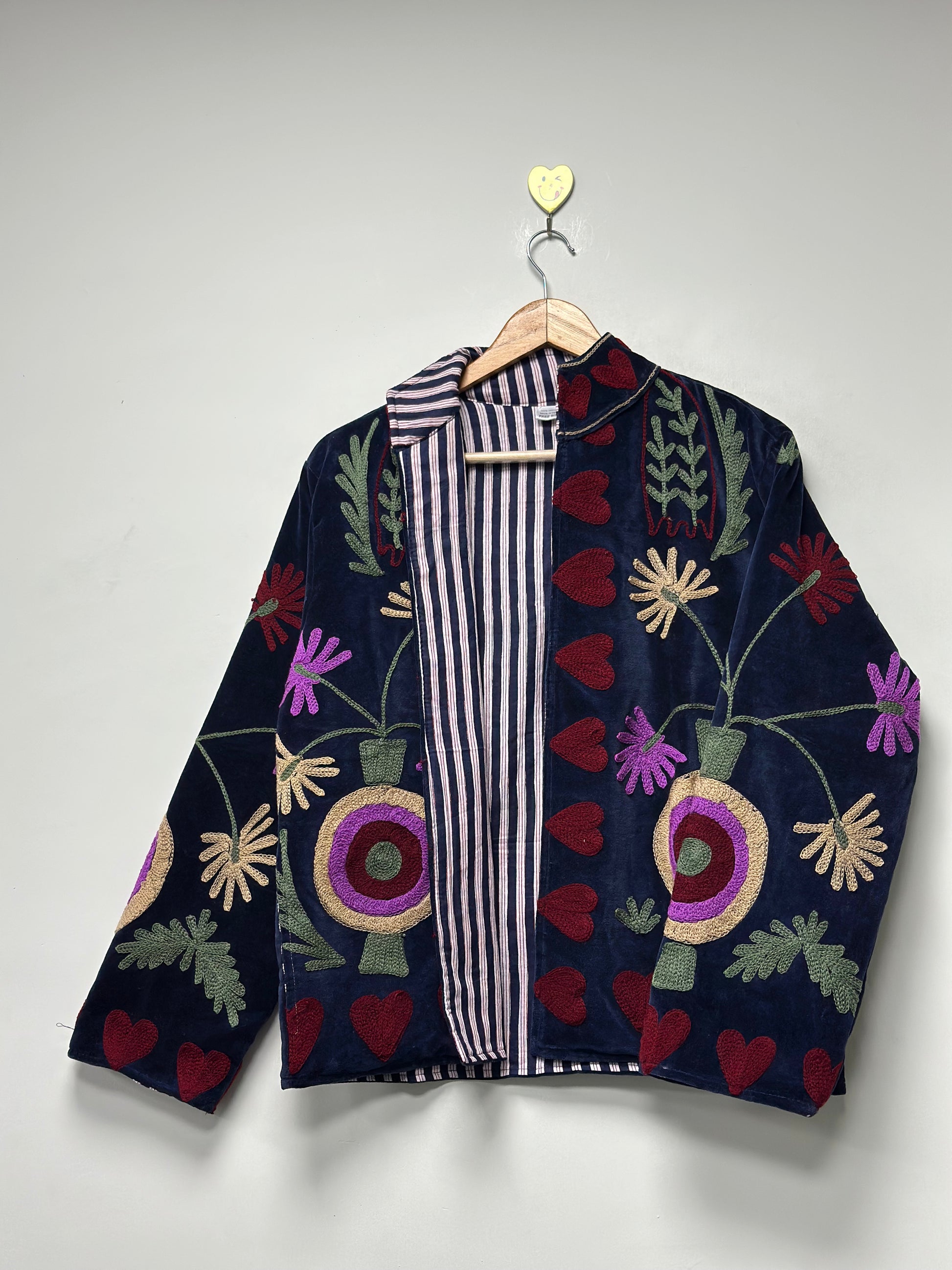 Bohemian velvet Handmade Jacket