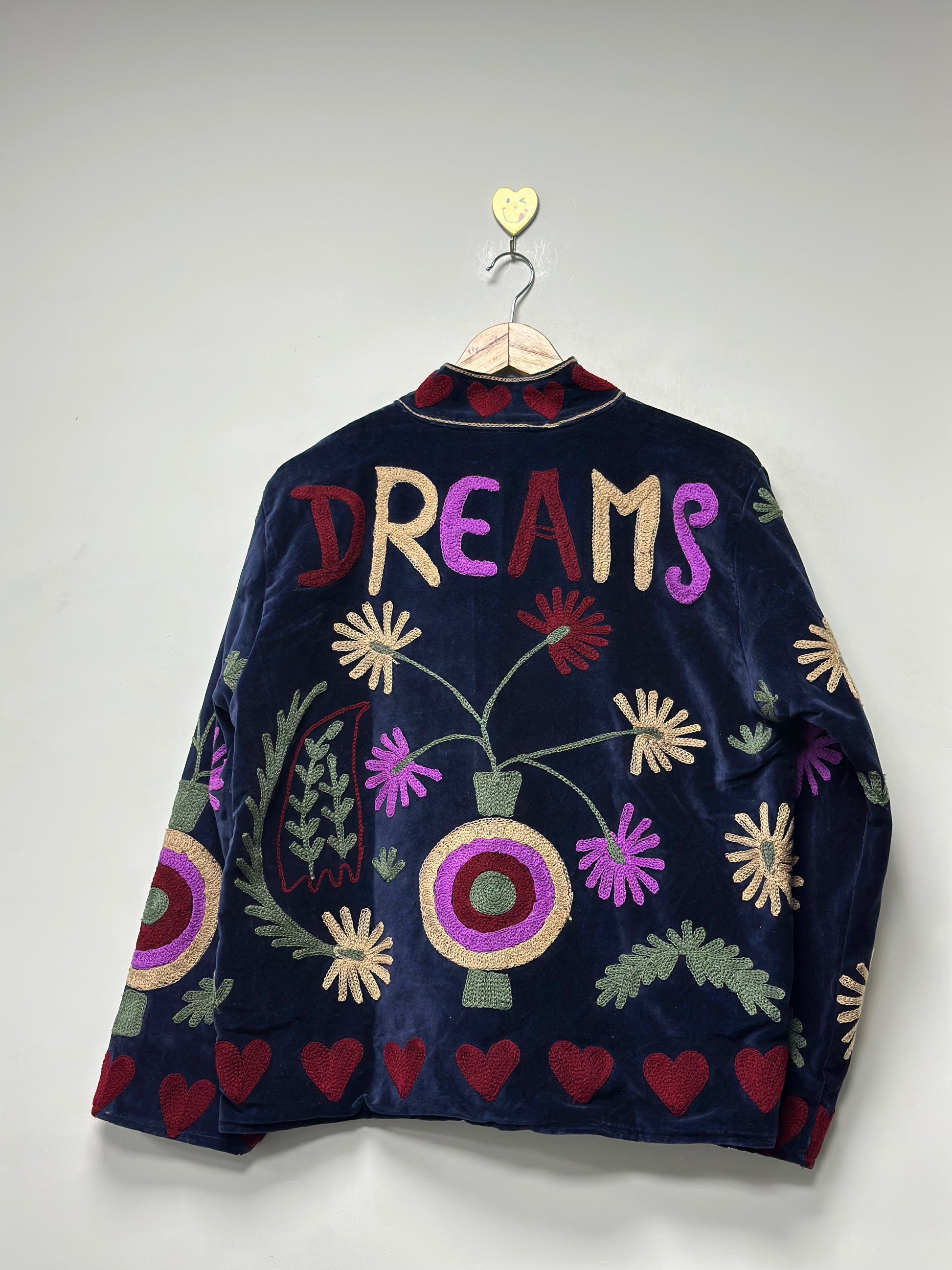 Bohemian velvet Handmade Jacket