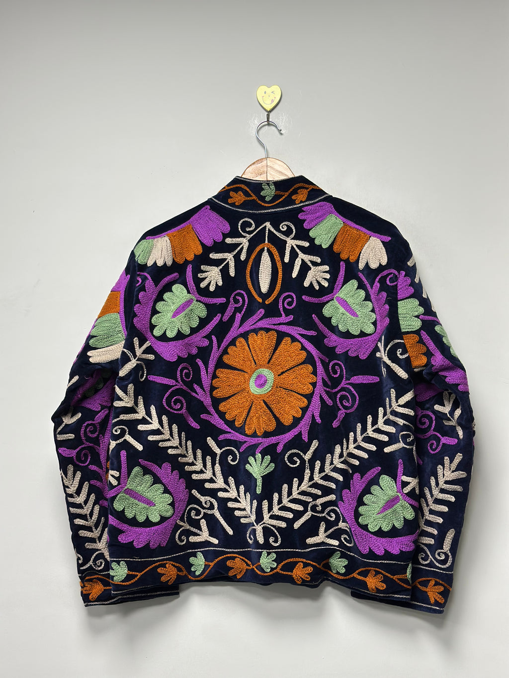Unique Floral Suzani Jacket Handmade Ethnic Cotton Wear