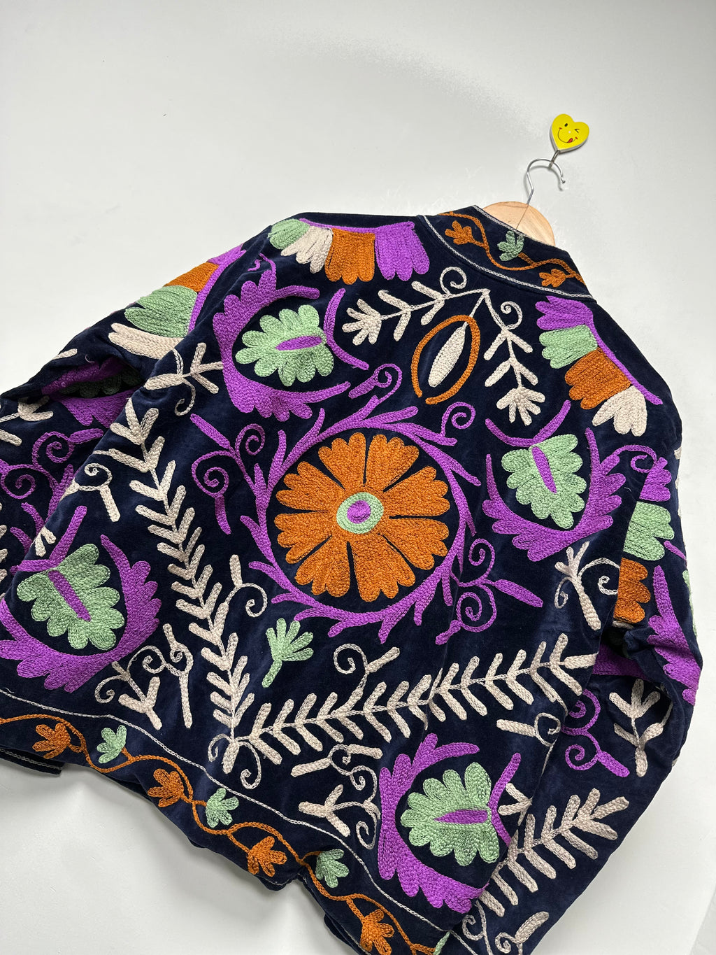 Unique Floral Suzani Jacket Handmade Ethnic Cotton Wear
