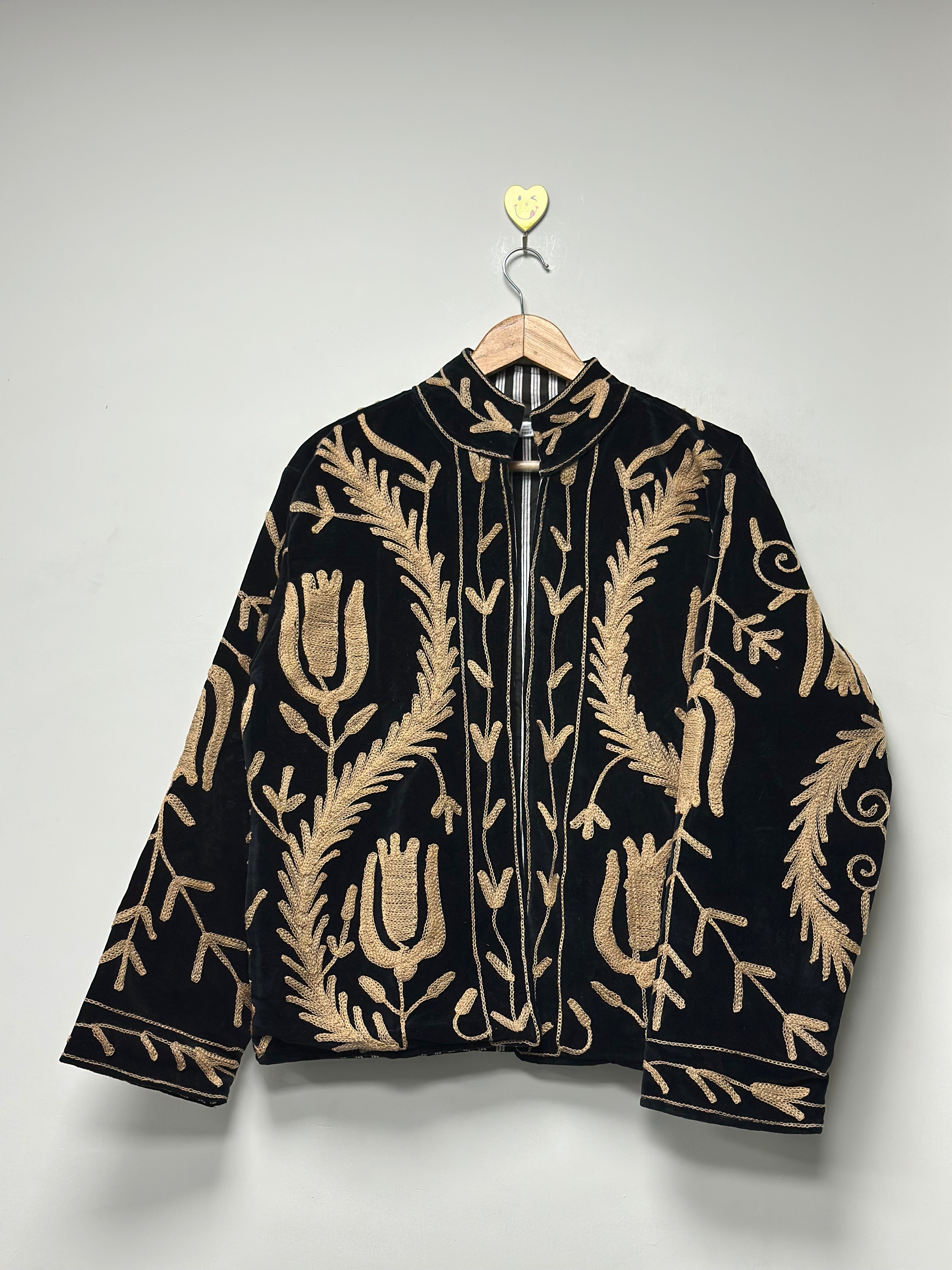 Image of Women’s Handmade Suzani Jacket Floral Cotton Embroidery