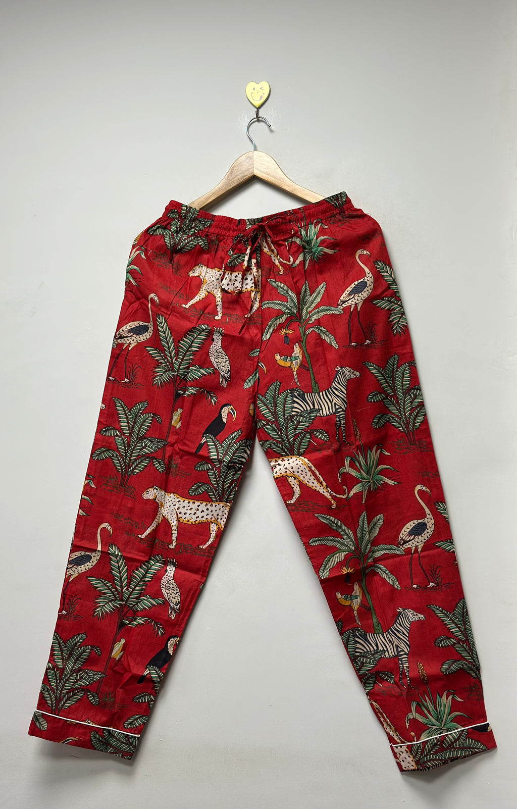 Floral Print Women Pajama Set Soft Cotton Sleepwear