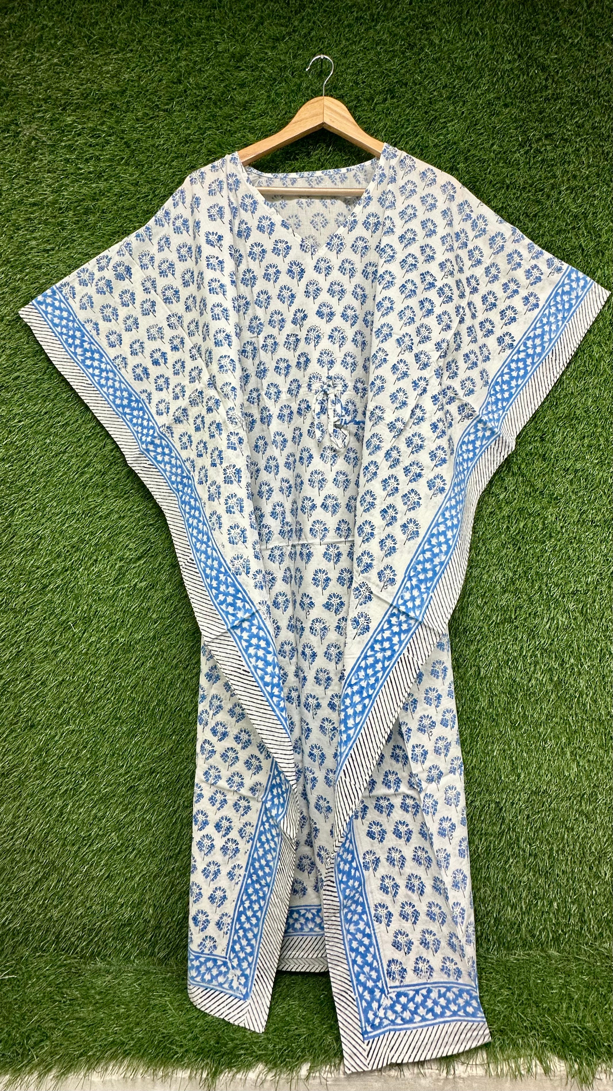 Indian kaftan for women summer loungewear dress