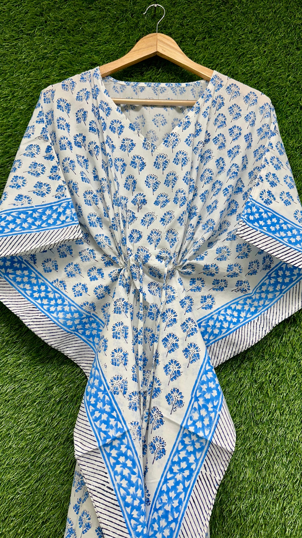 Indian kaftan for women summer loungewear dress