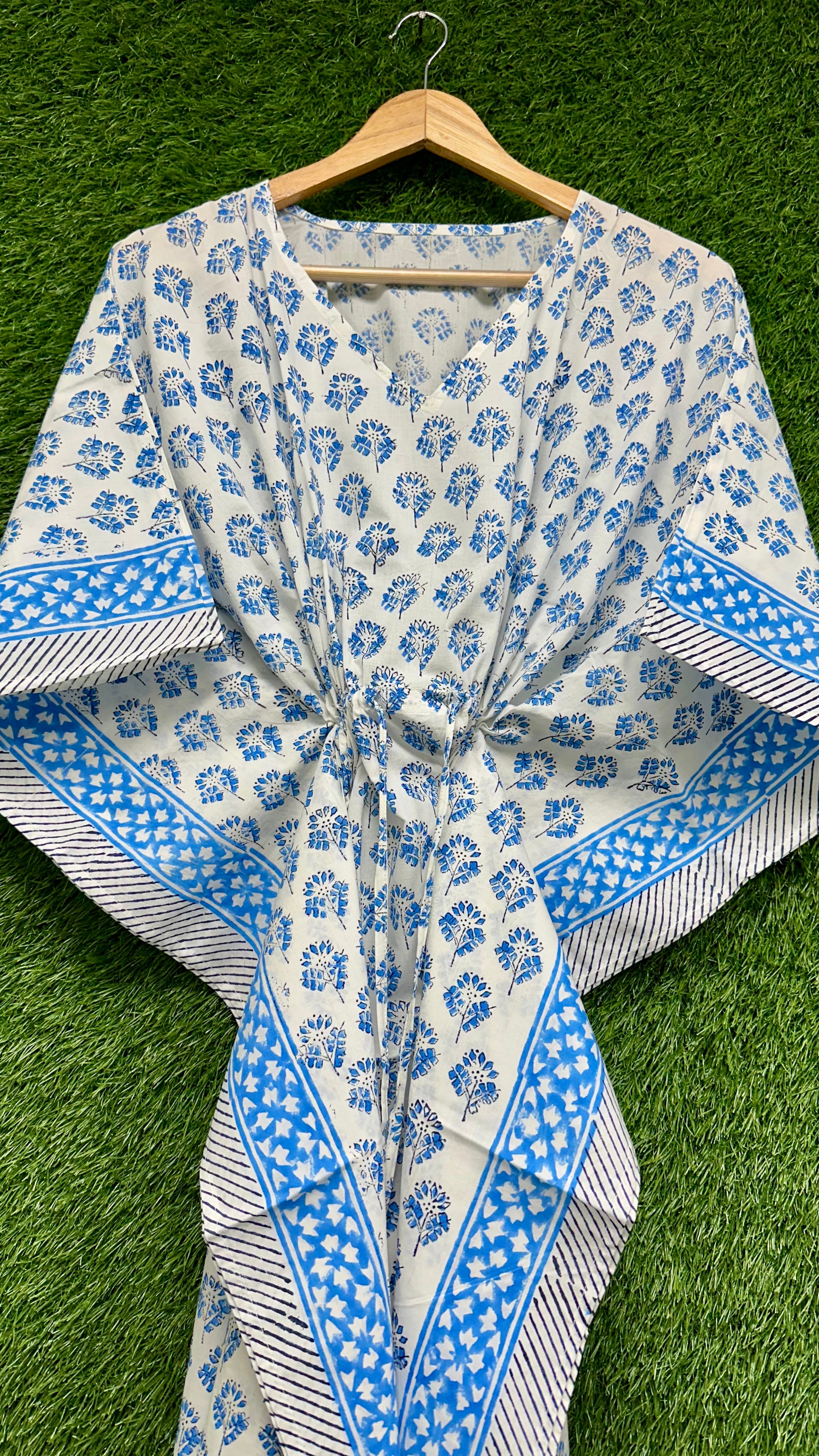 Indian kaftan for women summer loungewear dress